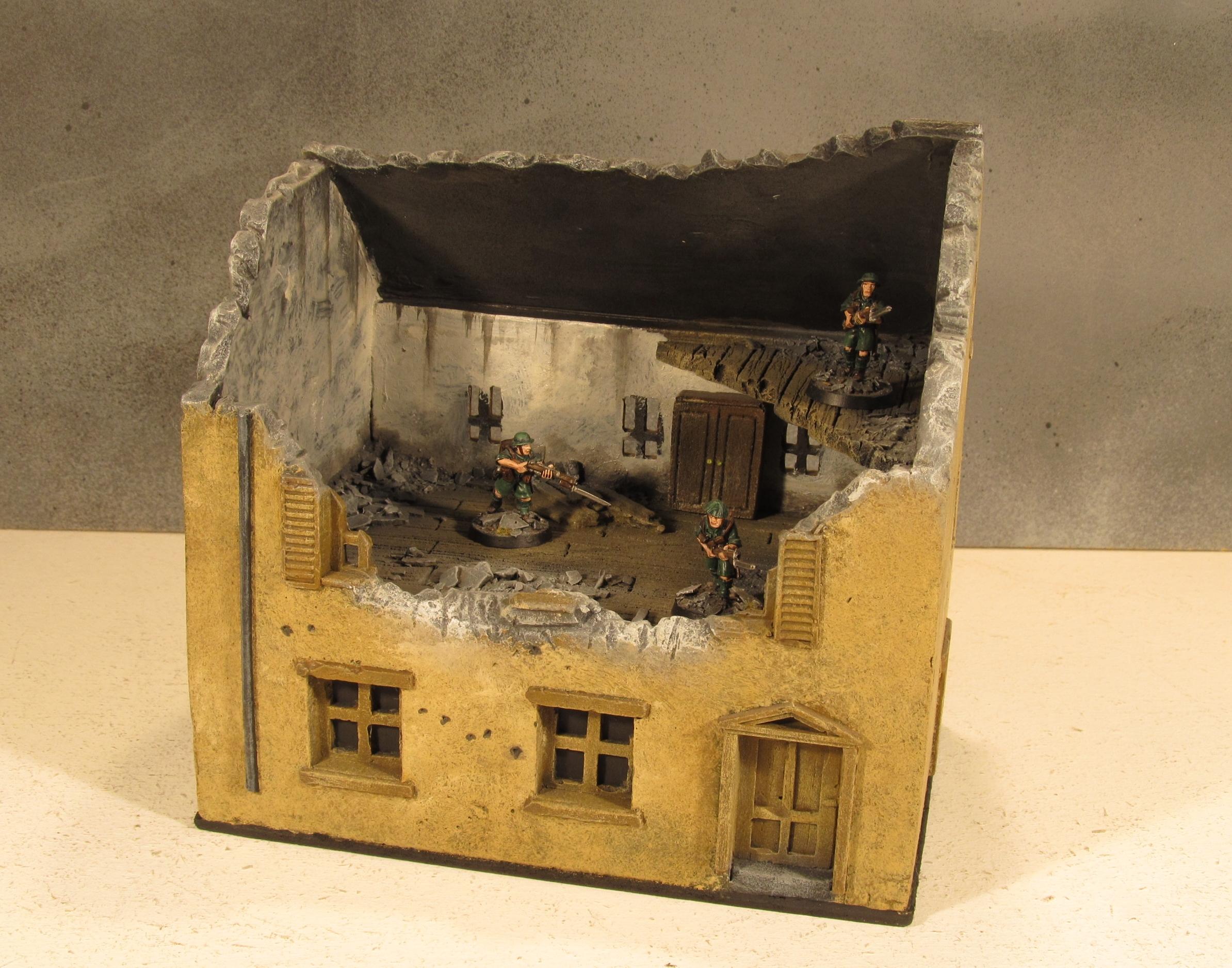 28mm, Boltaction, Buildings, Carentan, France, Terrain, World War 2
