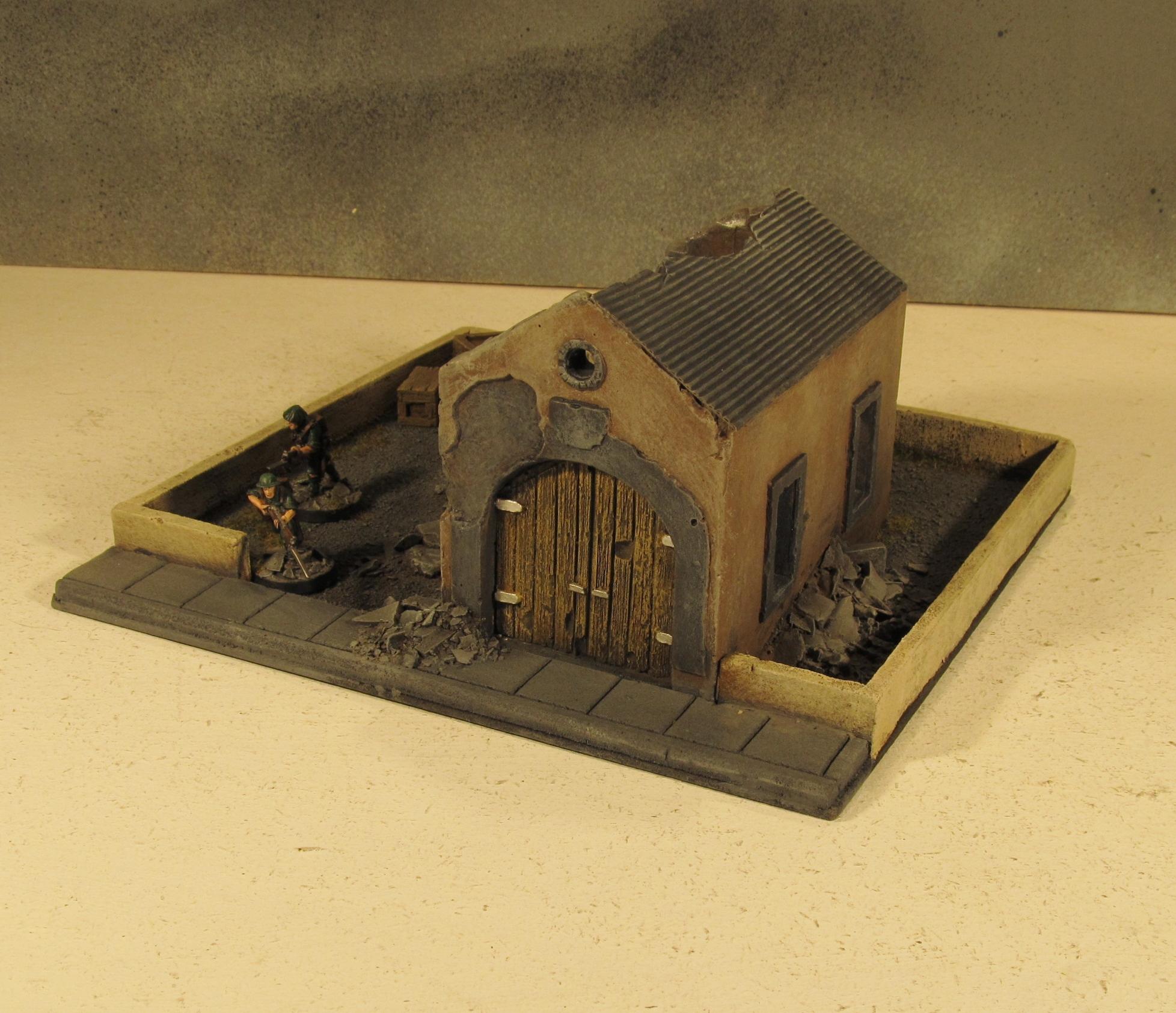 28mm, Boltaction, Buildings, Carentan, France, Terrain, World War 2