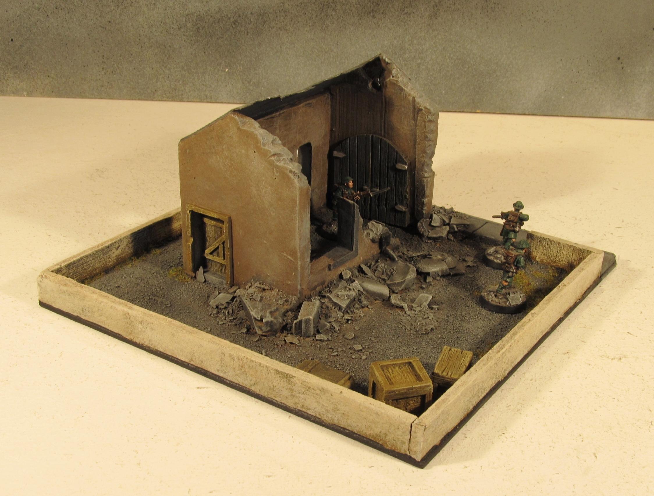 28mm, Boltaction, Buildings, Carentan, France, Terrain, World War 2