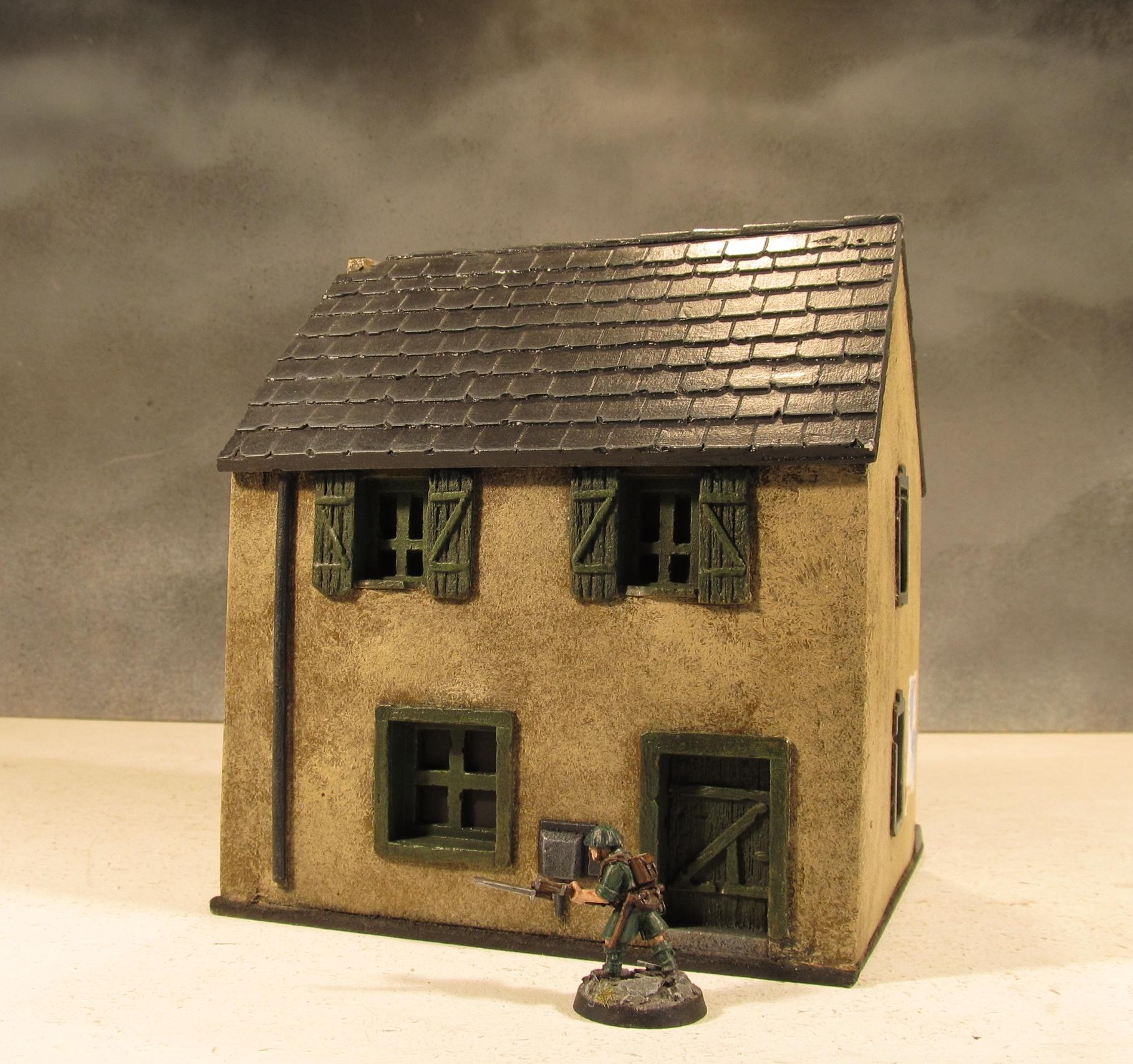 28mm, Boltaction, Buildings, Carentan, France, Terrain, World War 2