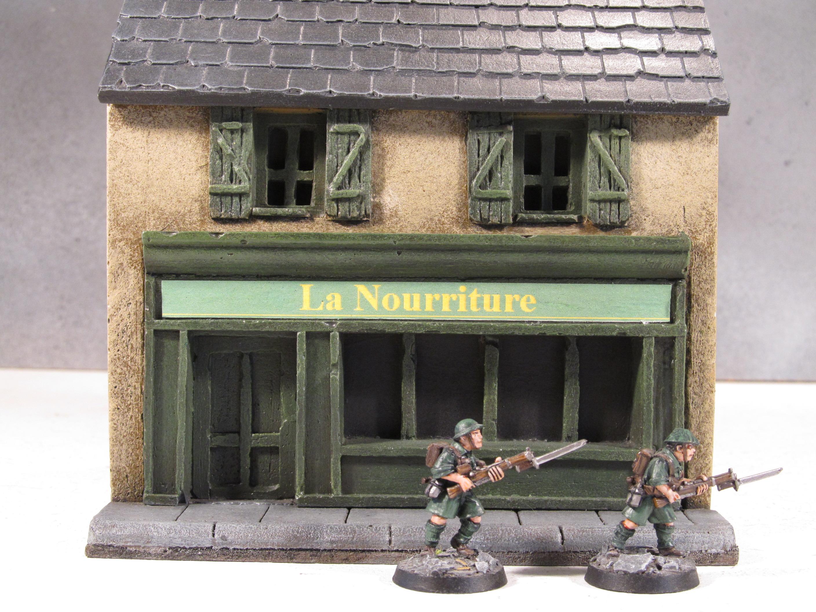 28mm, Boltaction, Buildings, Carentan, France, Terrain, World War 2