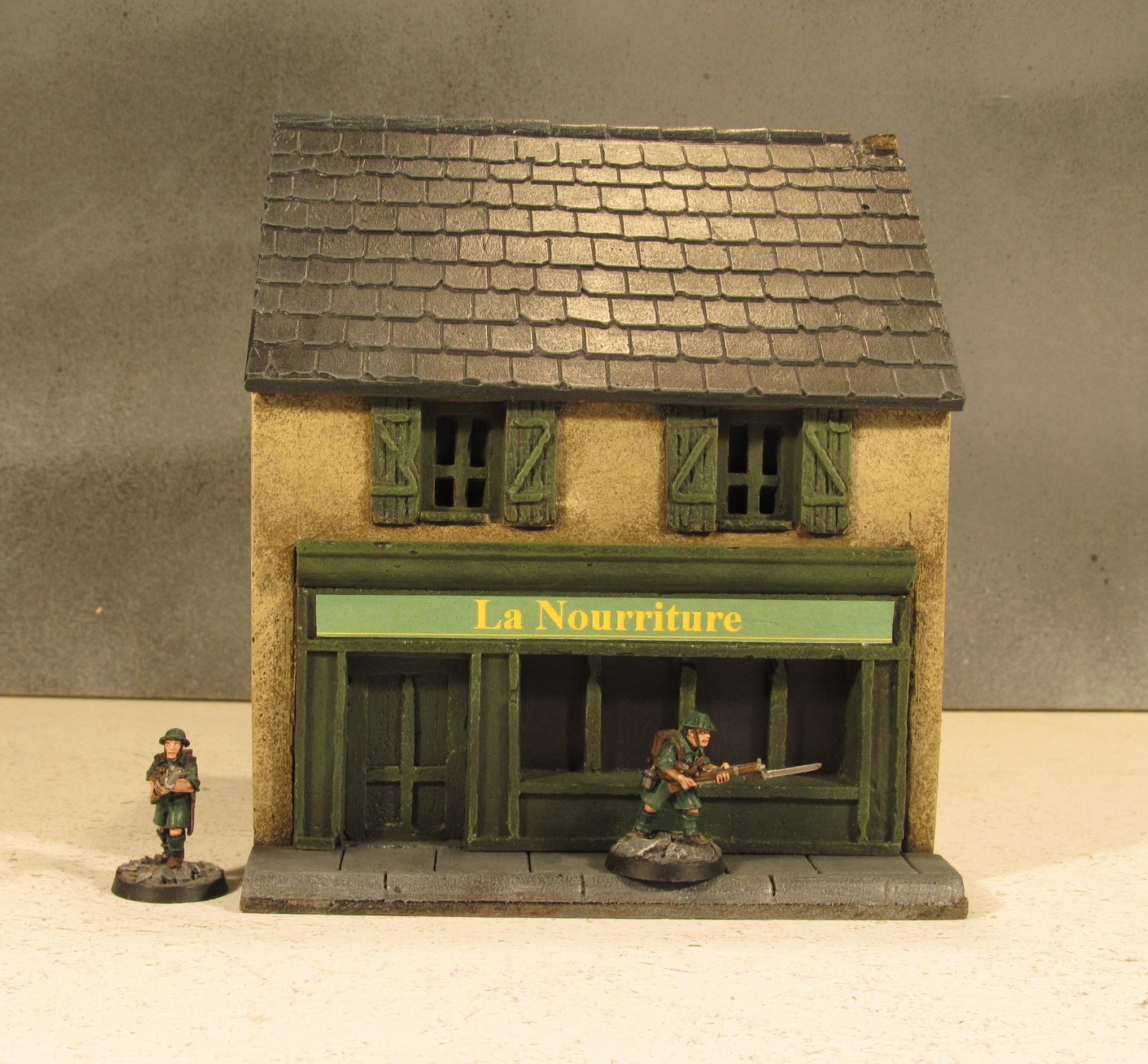 28mm, Boltaction, Buildings, Carentan, France, Terrain, World War 2