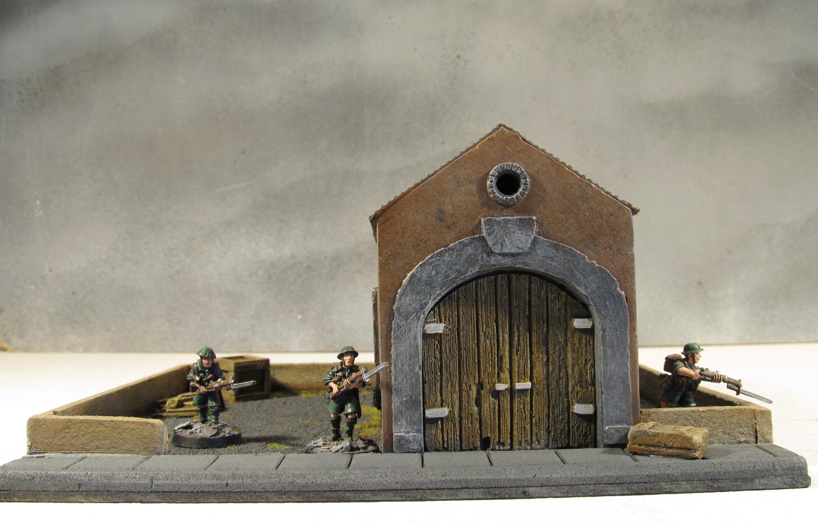 28mm, Boltaction, Buildings, Carentan, France, Terrain, World War 2