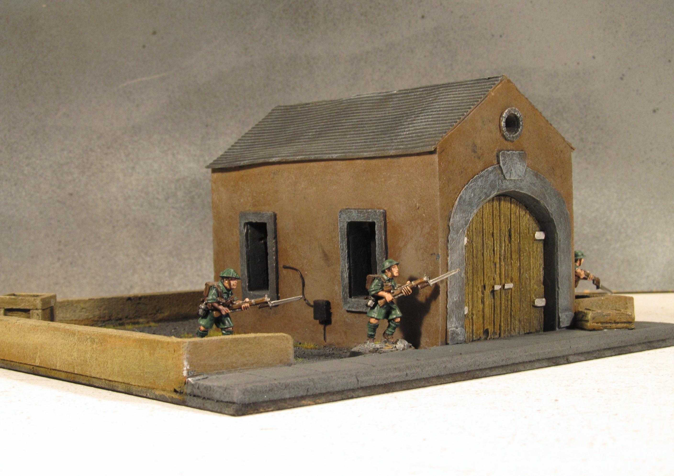 28mm, Boltaction, Buildings, Carentan, France, Terrain, World War 2