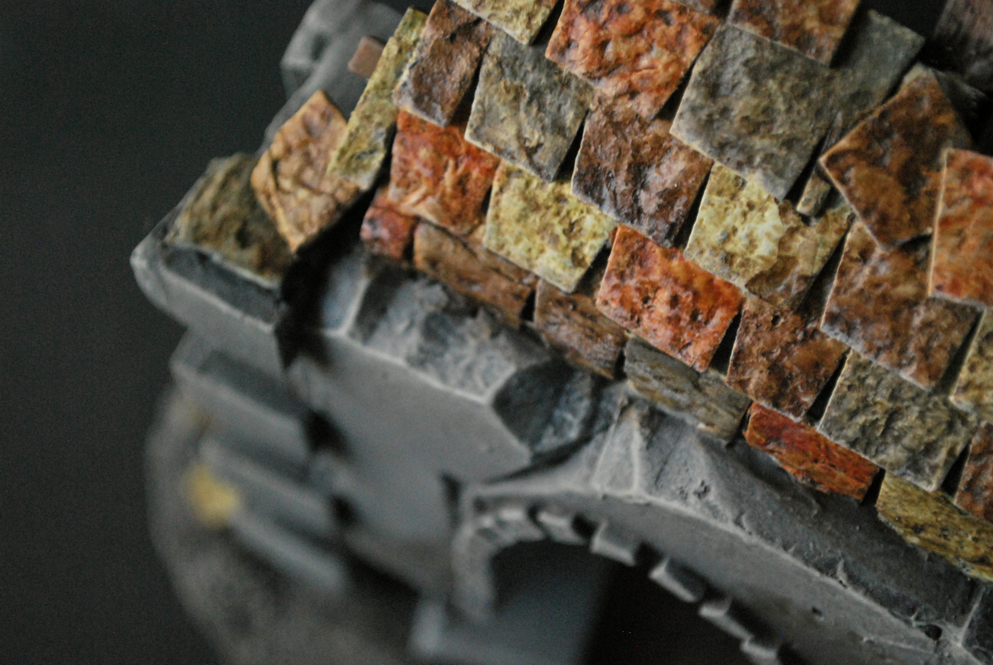 Colors, Roof, Rubble, Ruins, Tiles, Urban, Warhammer 40,000, Warhammer Fantasy