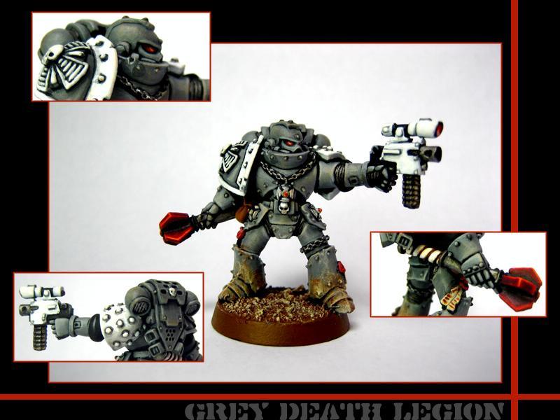 Errant, Grey, Mk Viii, Space Marines, Veteran