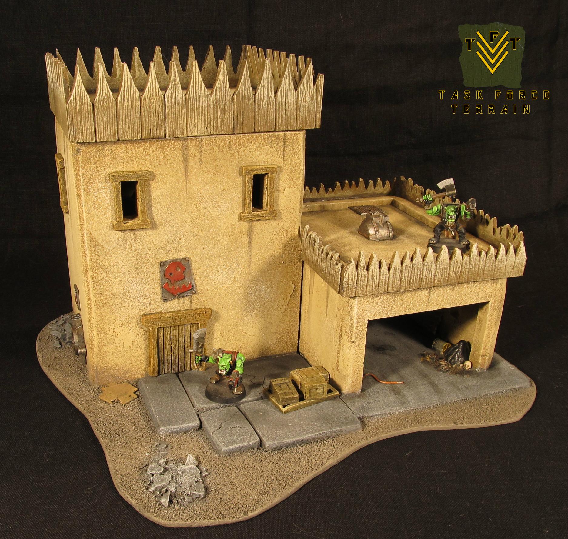 40K Ork removable roof