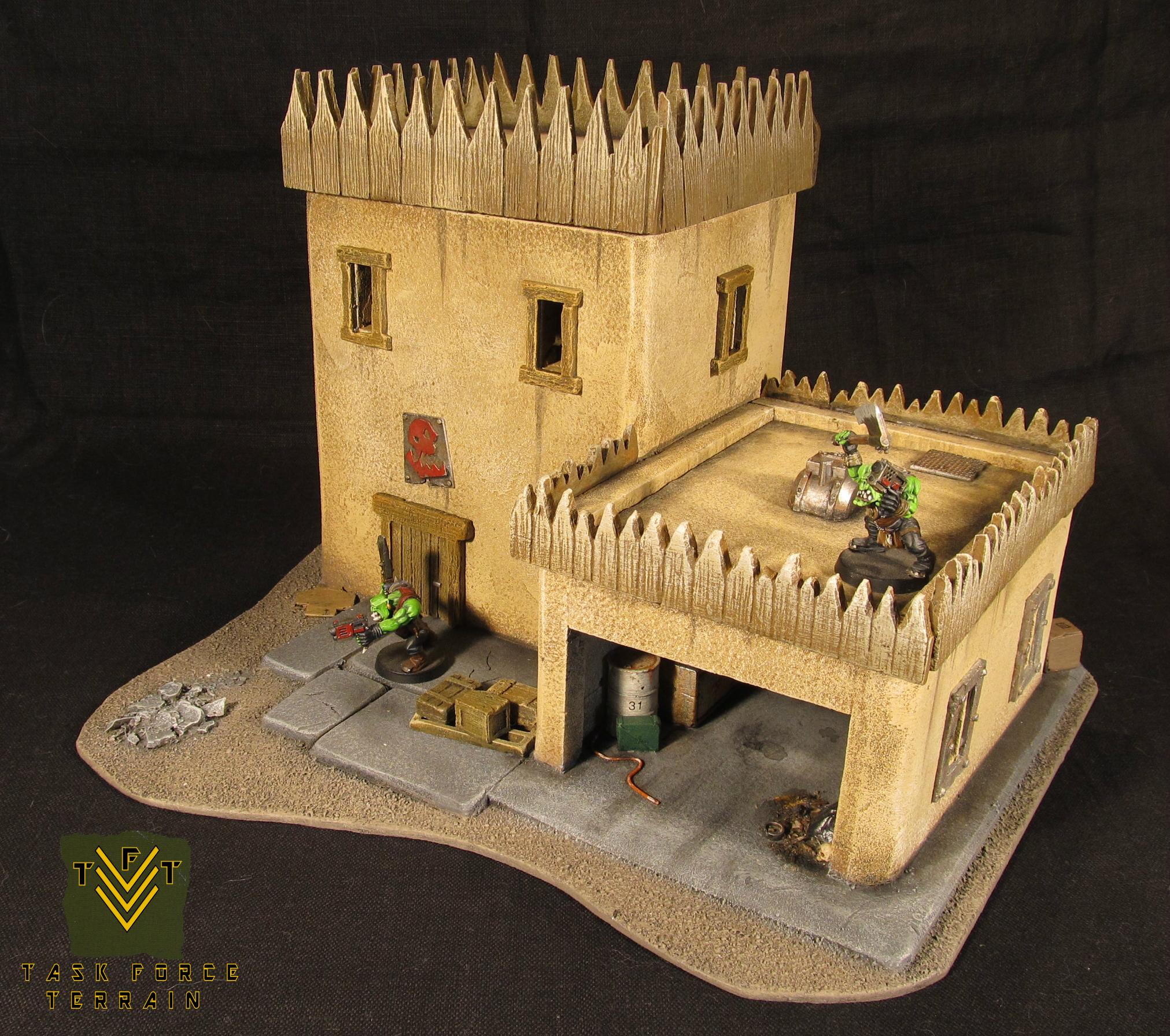 40K Ork removable roof