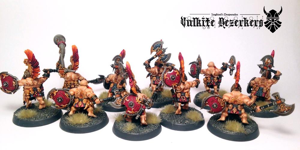 Age Of Sigmar, Duardin, Dwarves, Fyreslayer, Order, Vulkite Bezerker