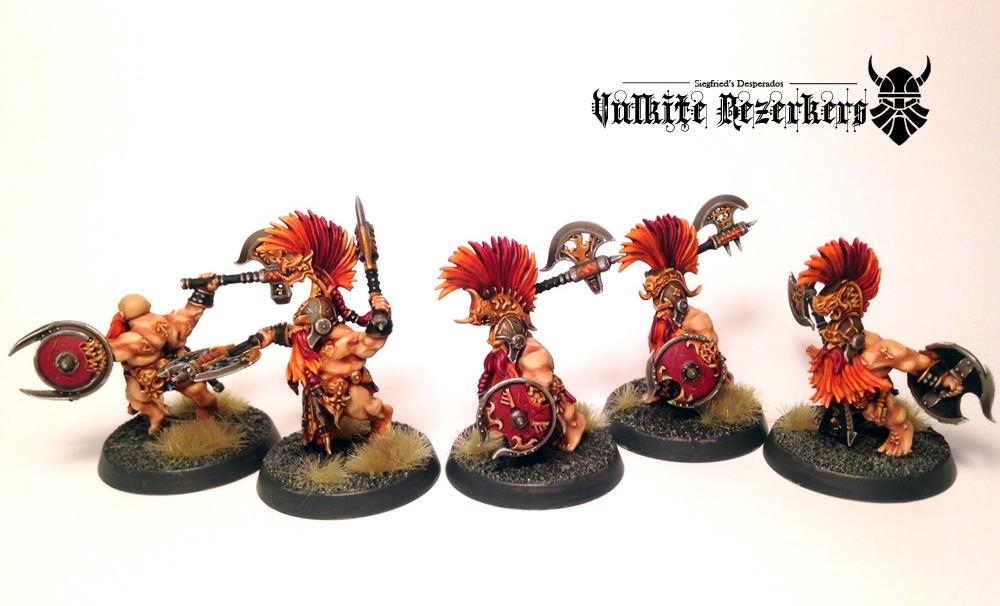 Age Of Sigmar, Duardin, Dwarves, Fyreslayer, Order, Vulkite Bezerker