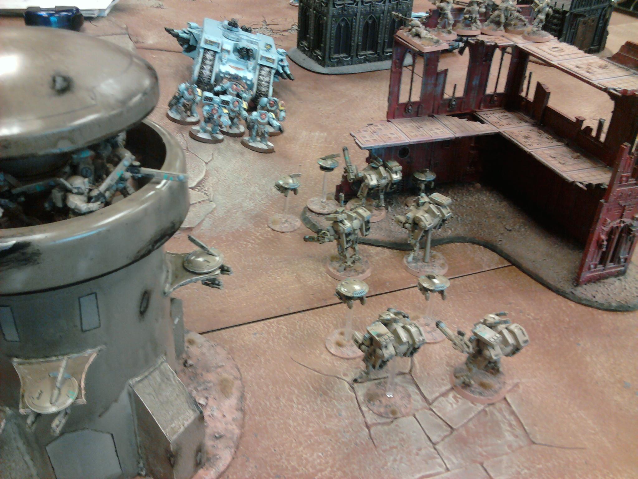 Bastion, Space Wolves, Tau
