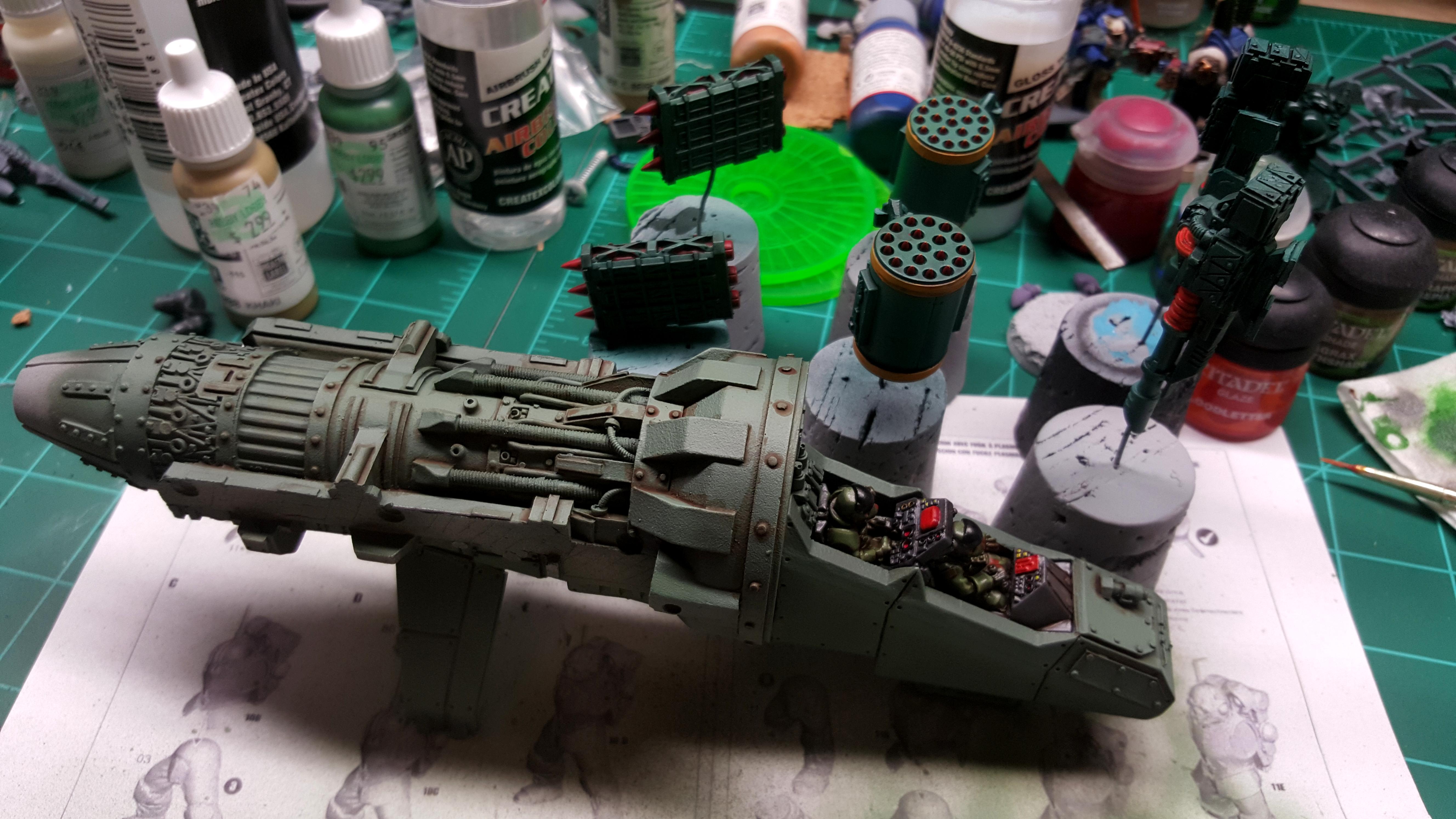 Am, Astra Militarum, Imperial Guard, Vulture, Work In Progress