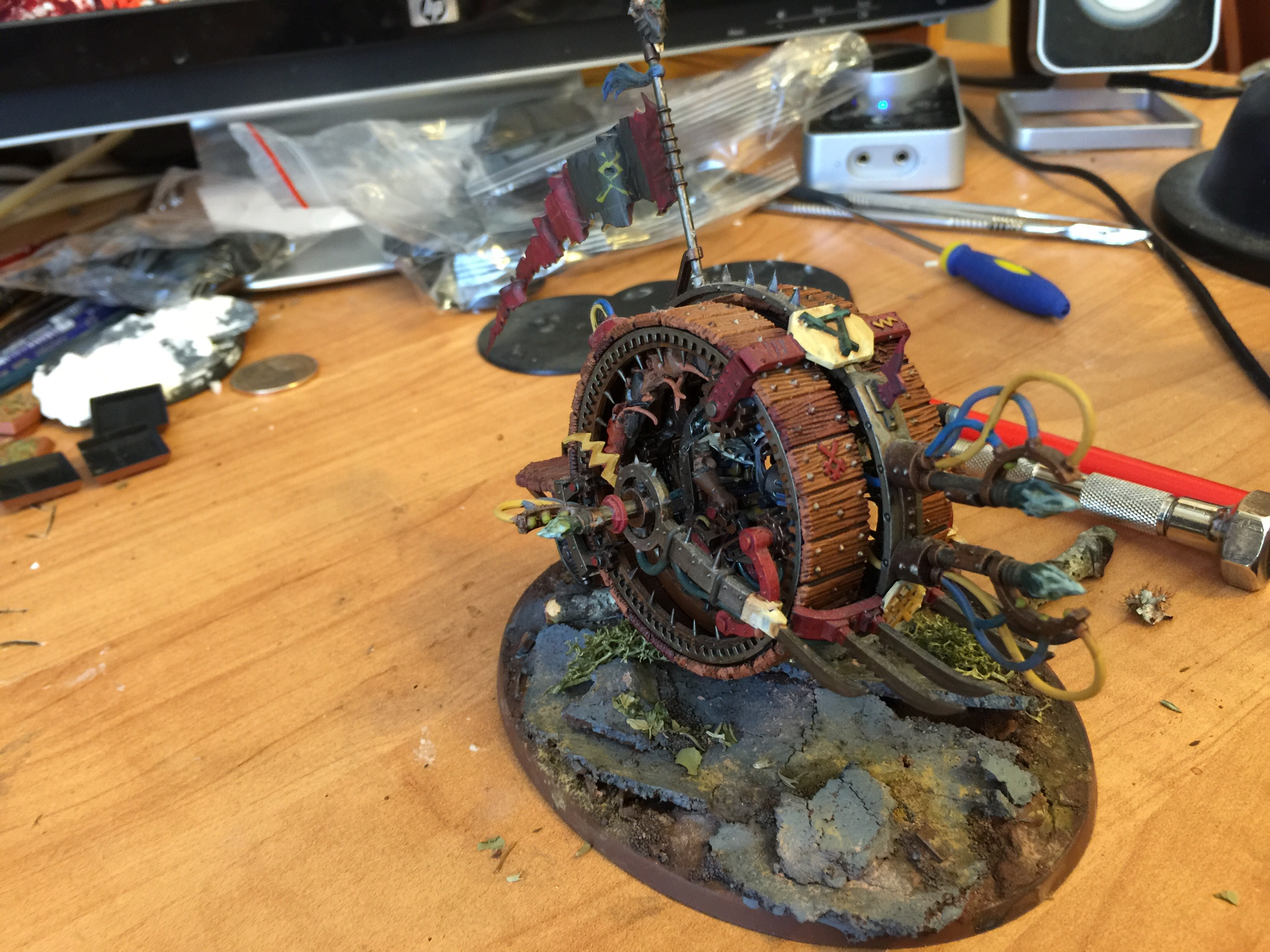 Age Of Sigmar, Chaos, Doomwheel, Skaven