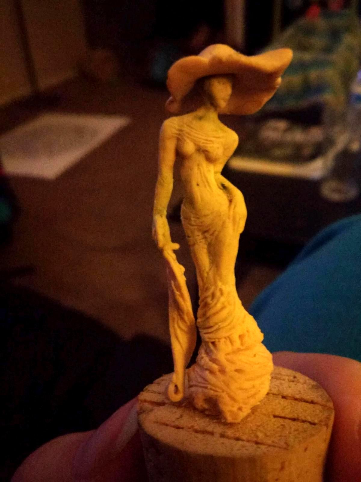 Mushroom, Myconid, Sculpting