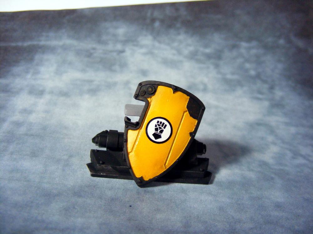 3d Printing, Painting a boarding shield