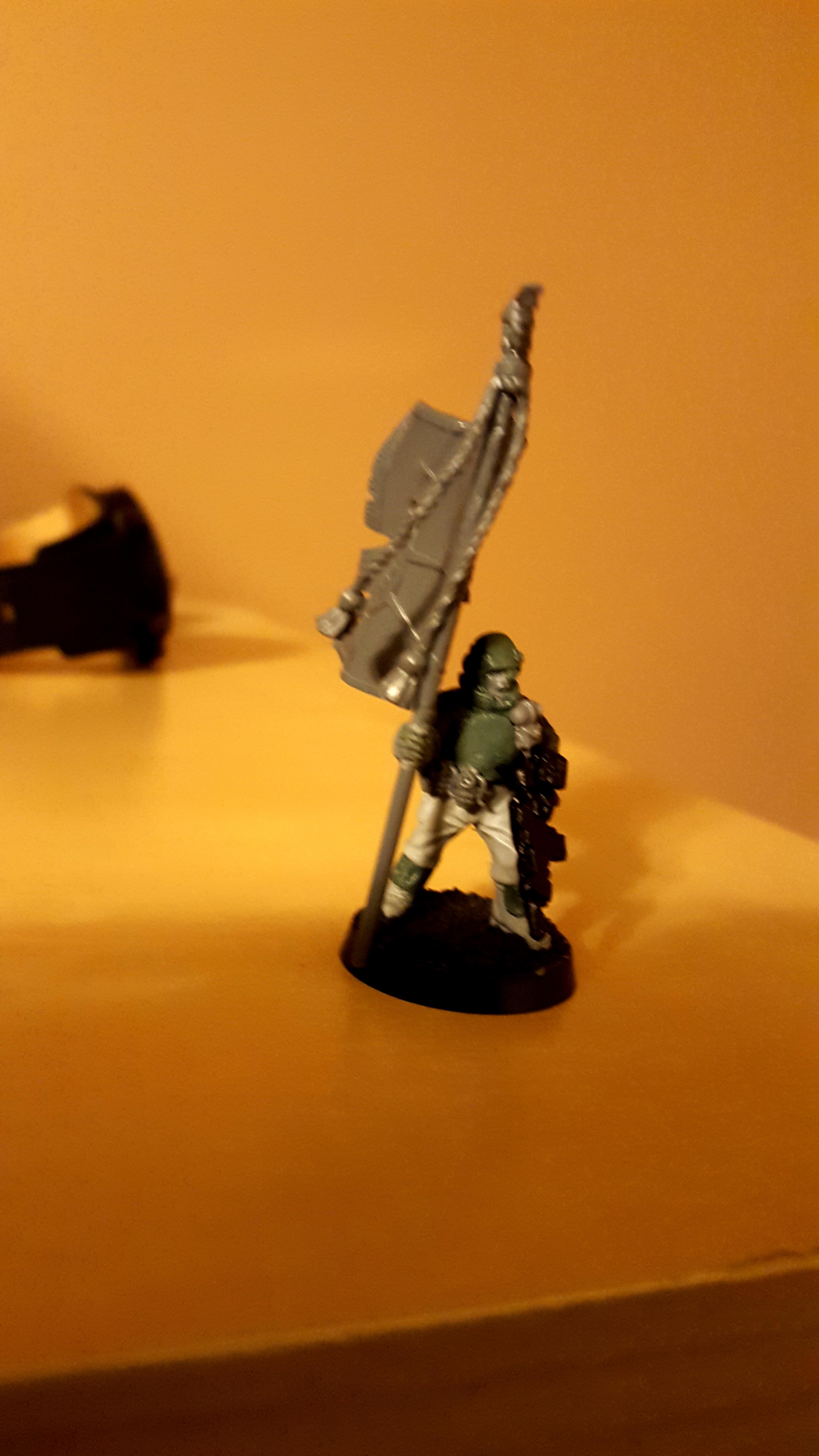 Banner, Greenstuff, Headquarters, Kasrkin, Kasrkins, Scion, Scions, Storm Troopers, Stormtrooper, Work In Progress