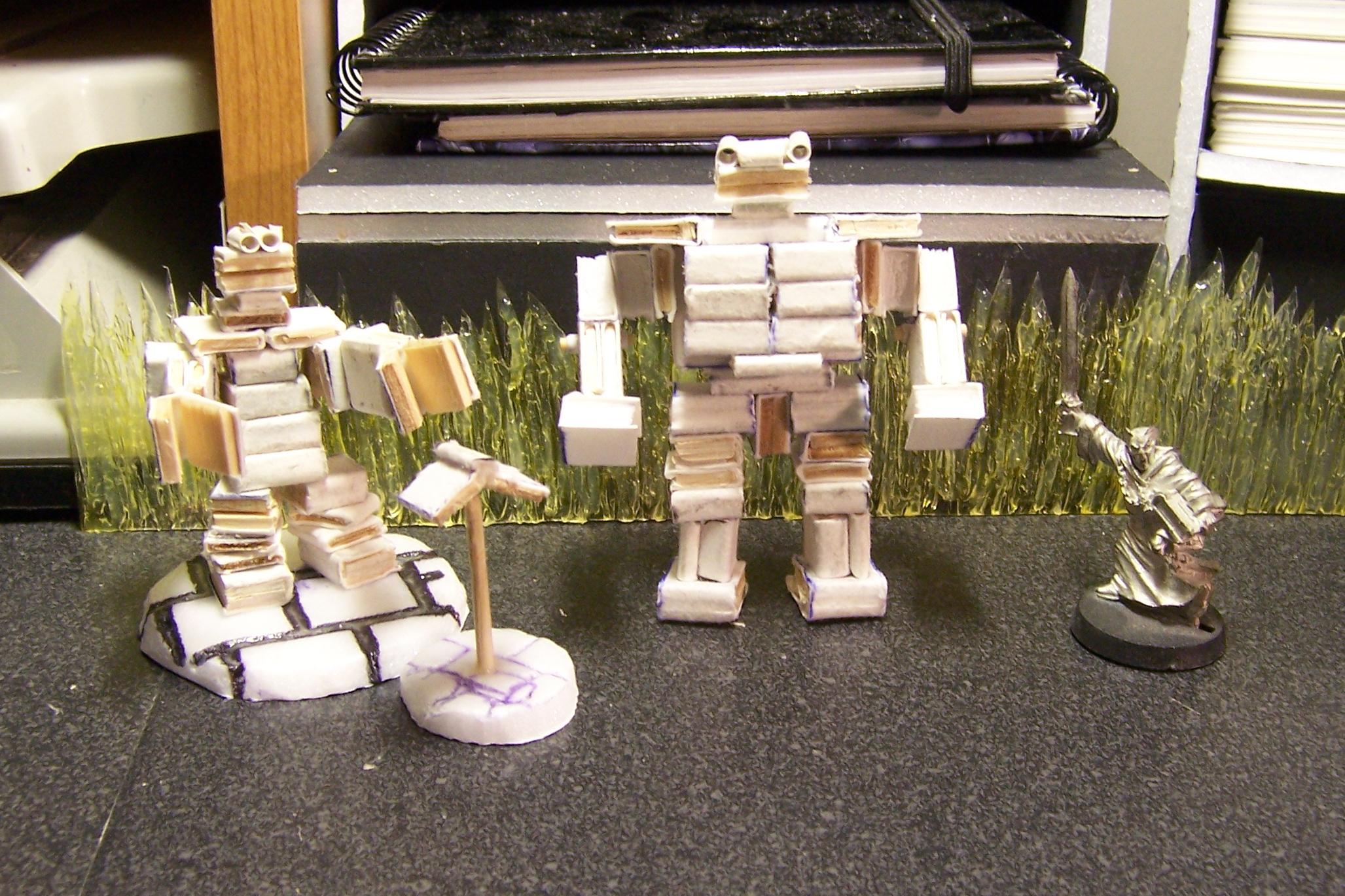 Book, Construct, Frostgrave, Golem, Librry Guardian