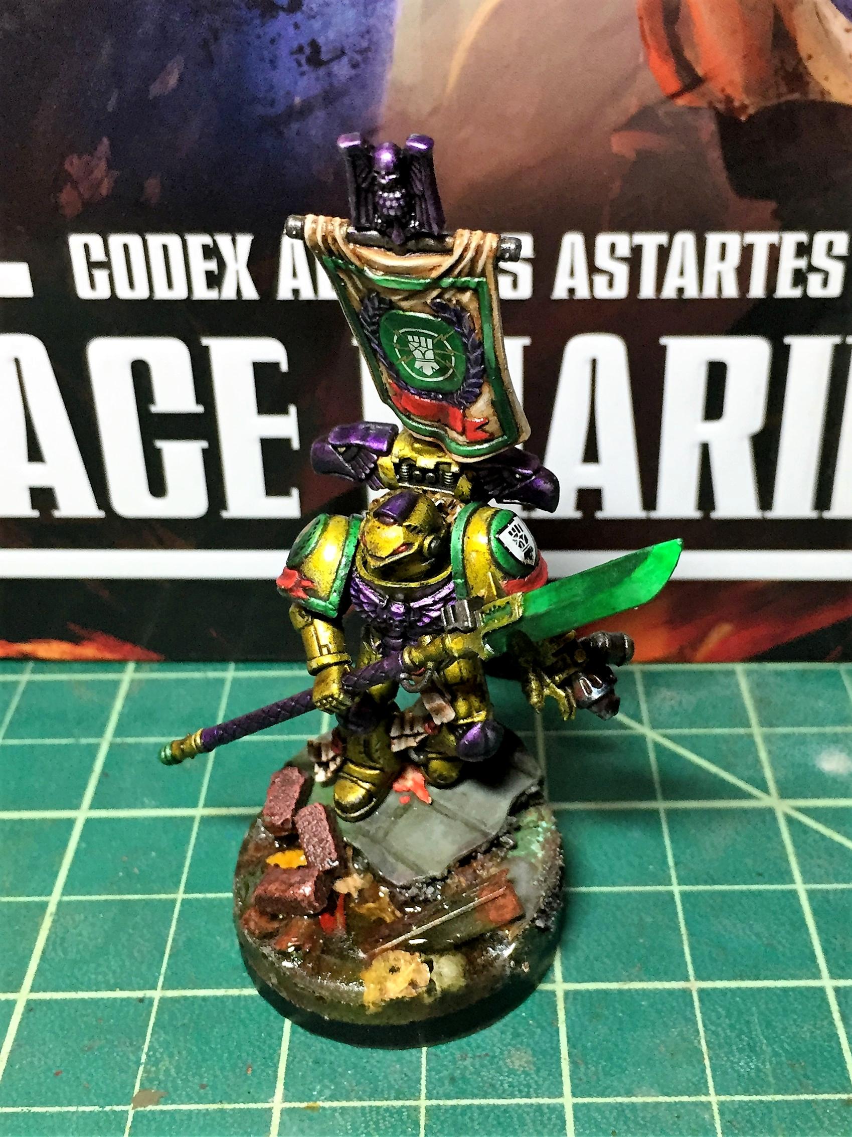 Imperial Fists, Karl Sten - Front Left