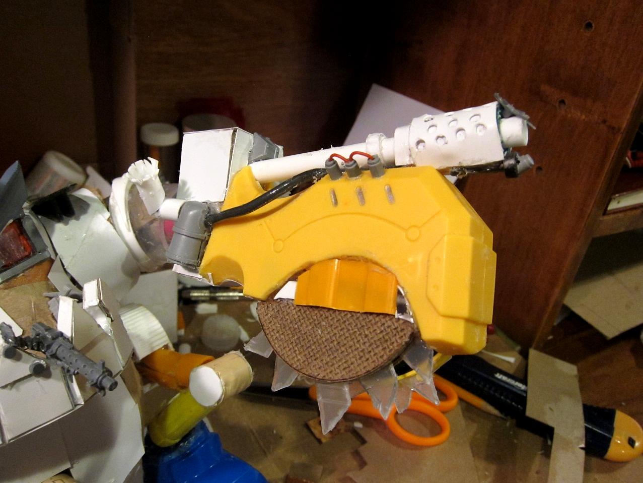 Ork Conversion, Ork Stompa, Orks, Potato Head Stompa, Stompa