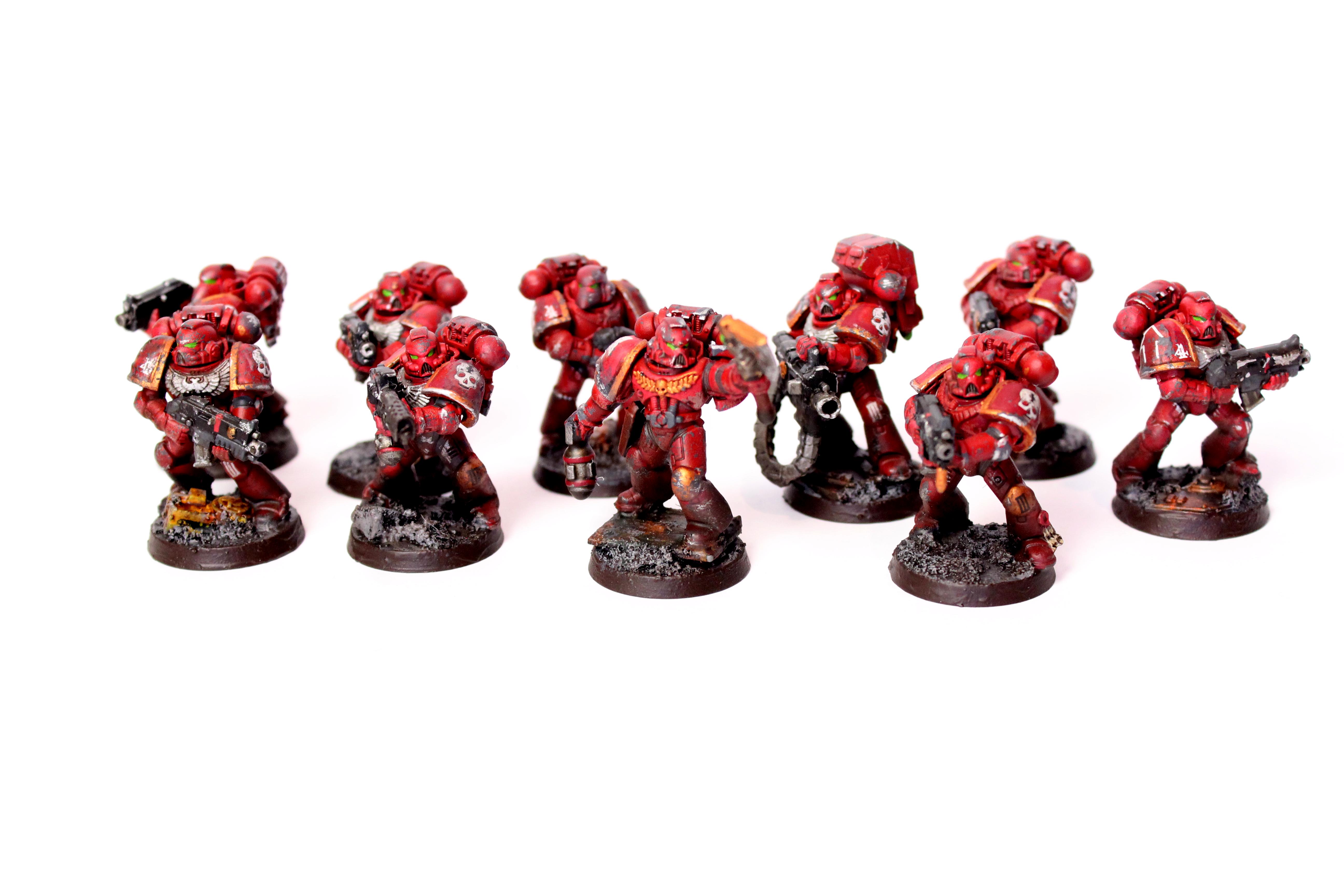 Inquisition, Red Hunters, Space Marines, Tactical, Warhammer 40,000