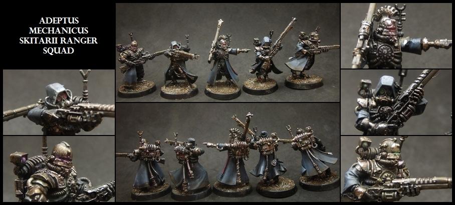 Ad Mech, Adeptus Mechanicus, Rangers, Skitarii, Vanguard, Warhammer 40,000