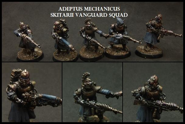 Ad Mech, Adeptus Mechanicus, Rangers, Skitarii, Vanguard, Warhammer 40,000