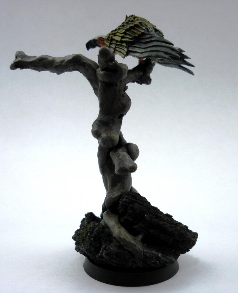 Vulture on Dead Tree WIP