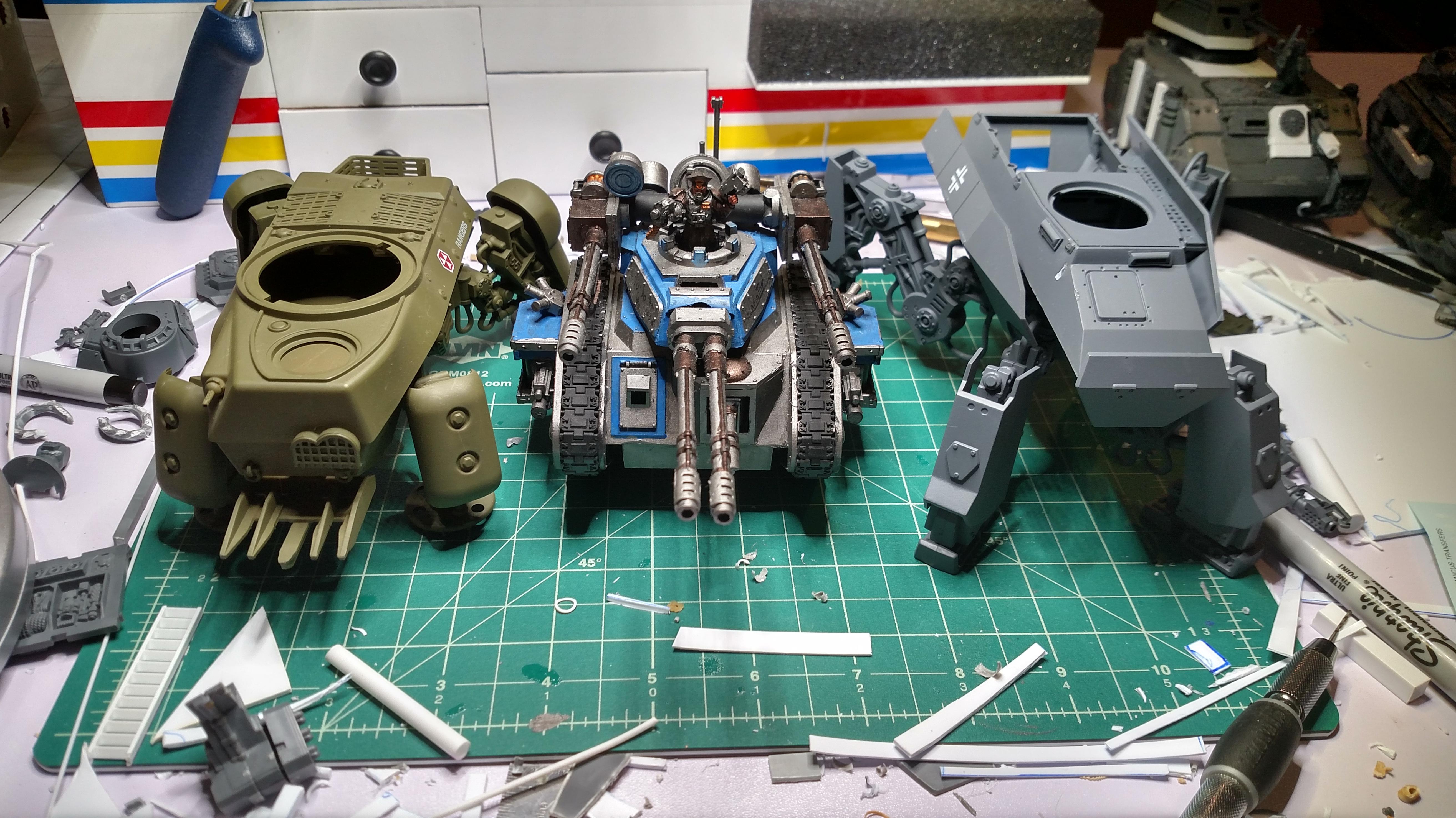 Russ VS Dust Quads.  Front