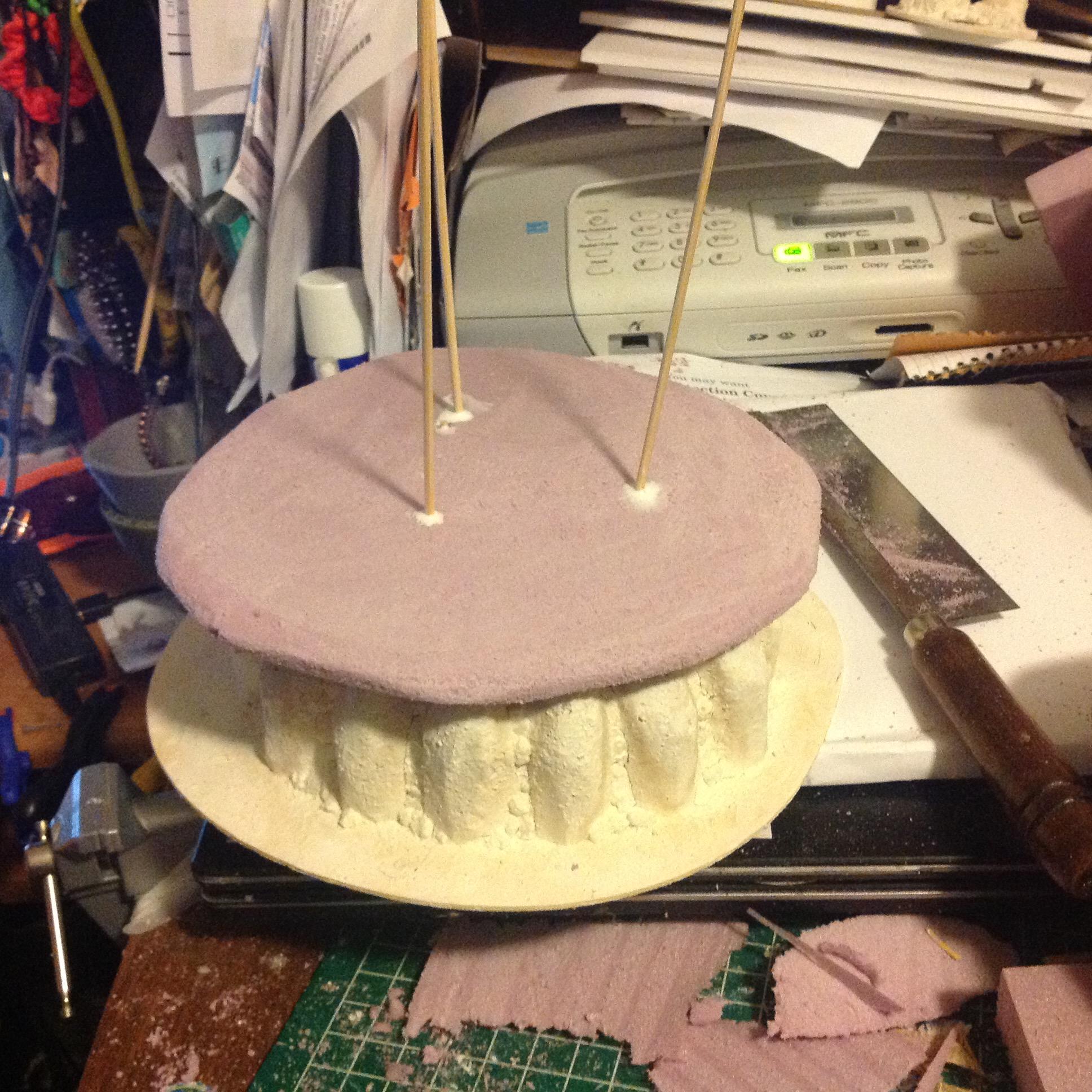 Foam, Rocks, Spire, Terrain, Waaazag, Work In Progress
