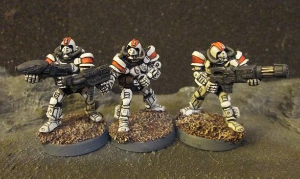 all three Cobra Marines together