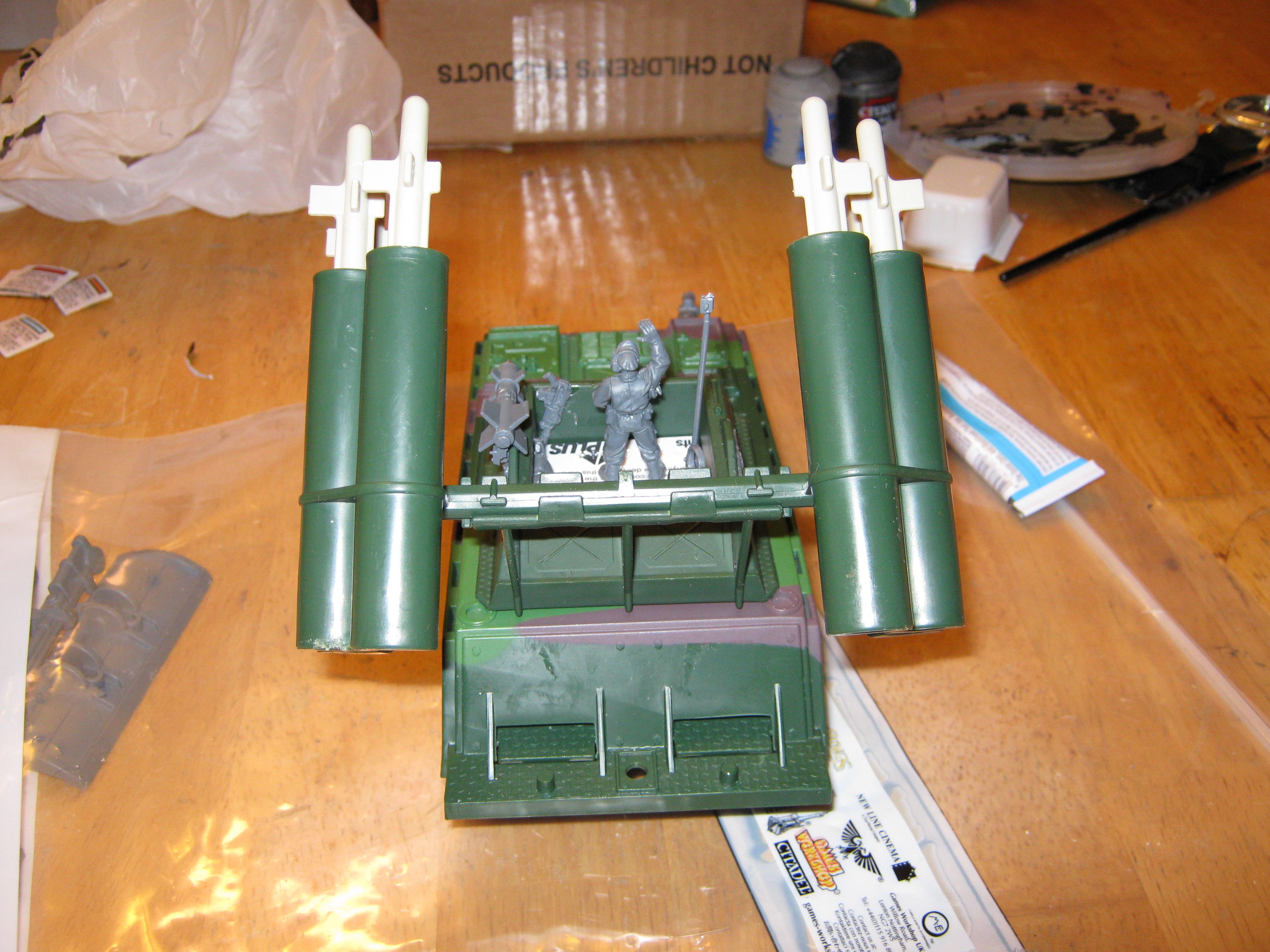 Anti-aircraft, Armadillo, Conversion, G.i. Joe, Tank, Toy