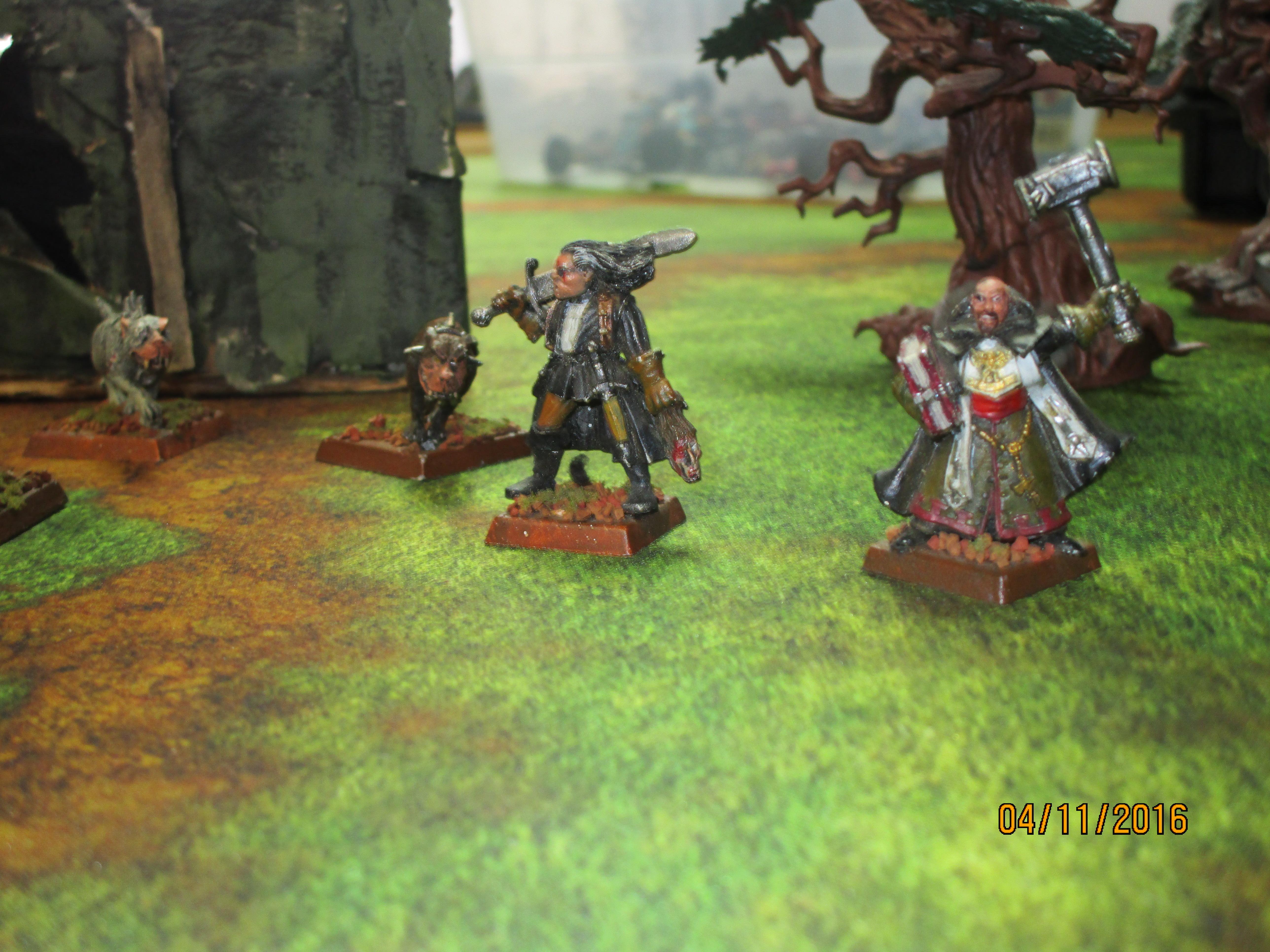 Witch Hunter and Priest of Sigmar