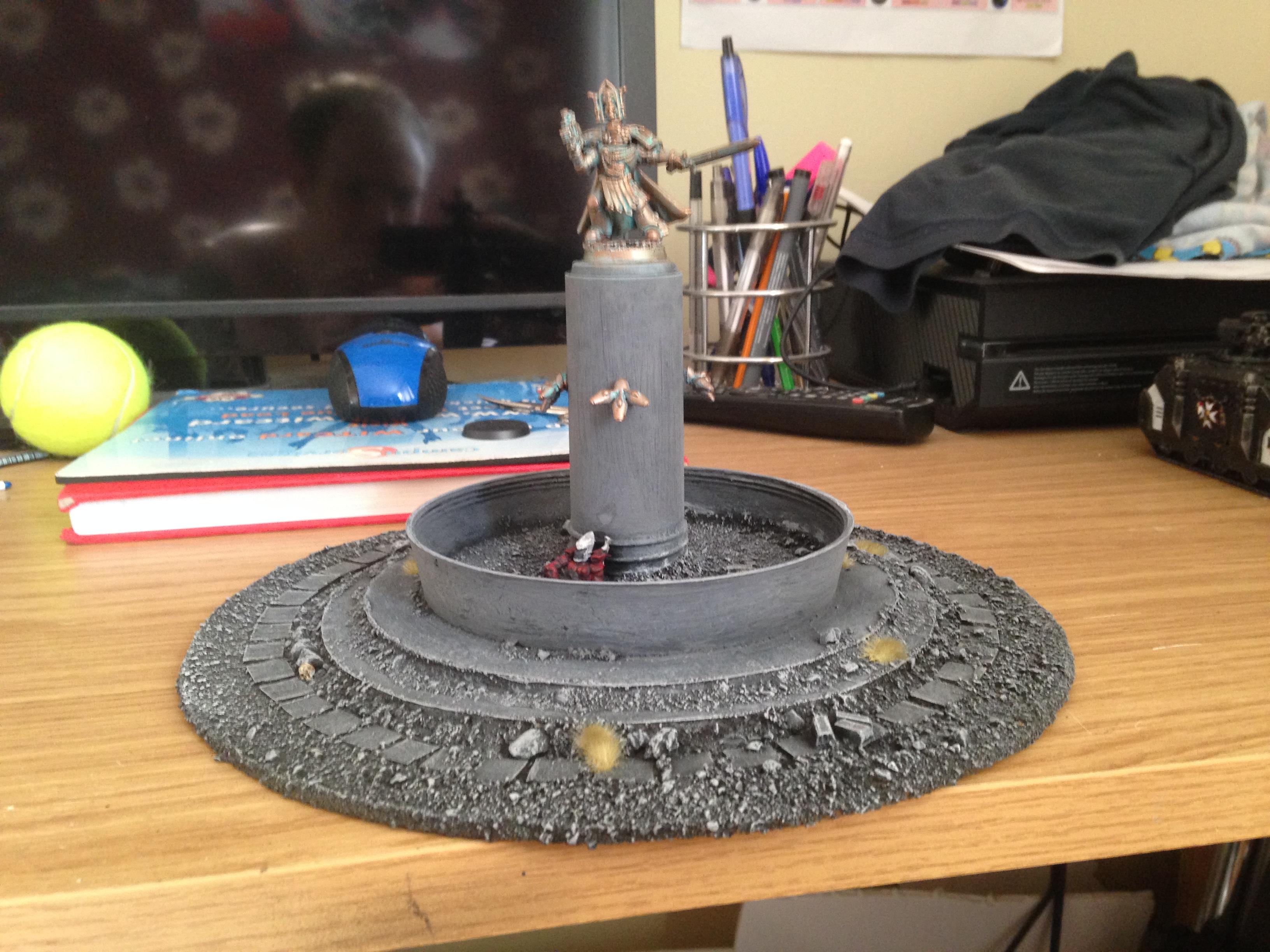 Finished fountain