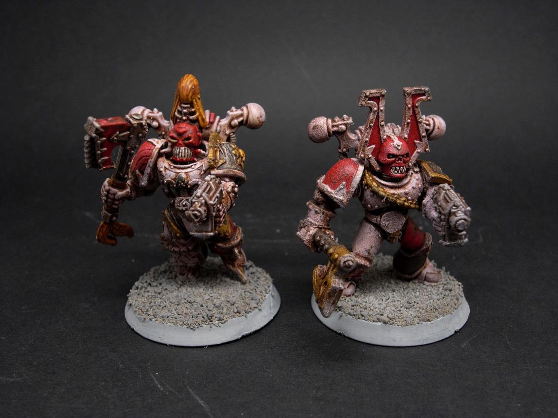 Berserkers, Chaos, Conversion, Space Marines