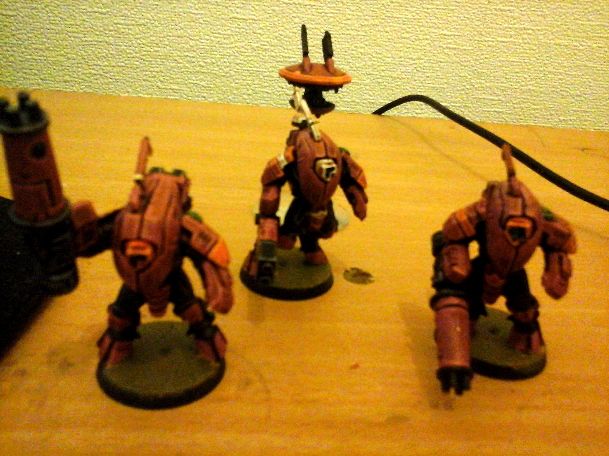 Tau Stealth Suits + Drone