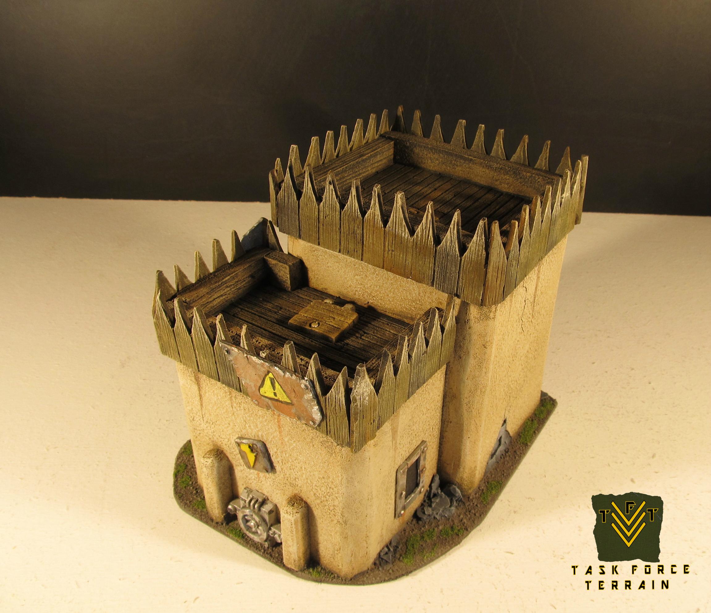 Buildings, Orks, Terrain, Warhammer 40,000