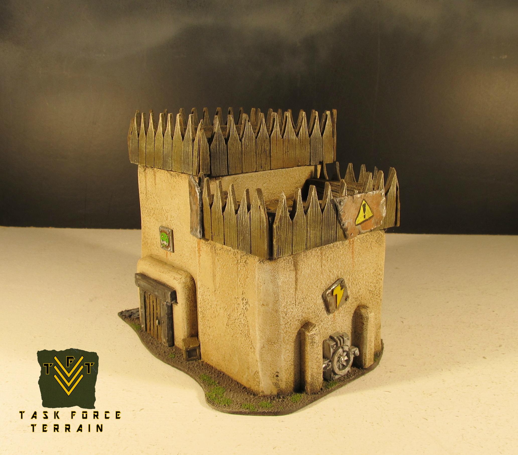 Buildings, Orks, Terrain, Warhammer 40,000