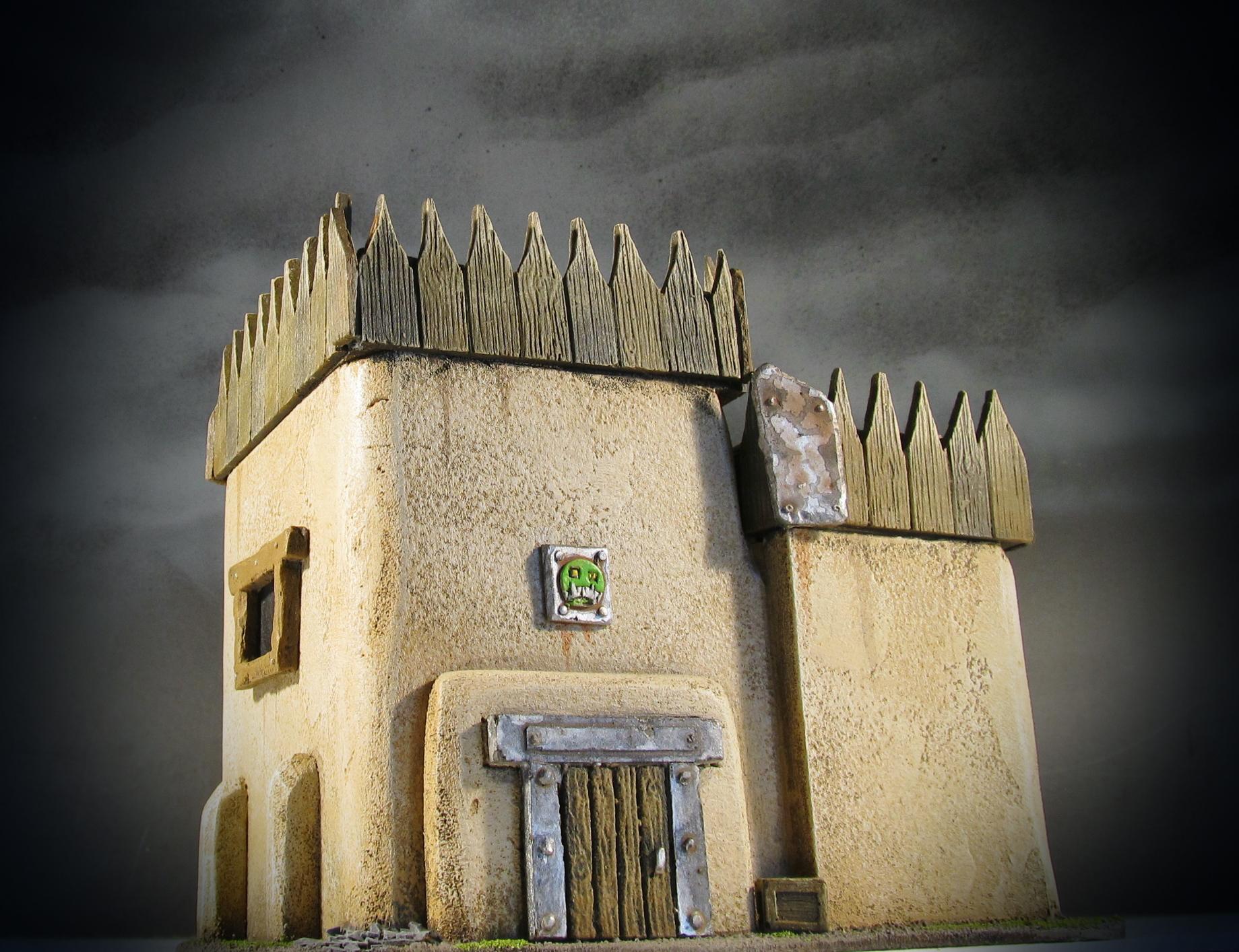 Buildings, Orks, Terrain, Warhammer 40,000