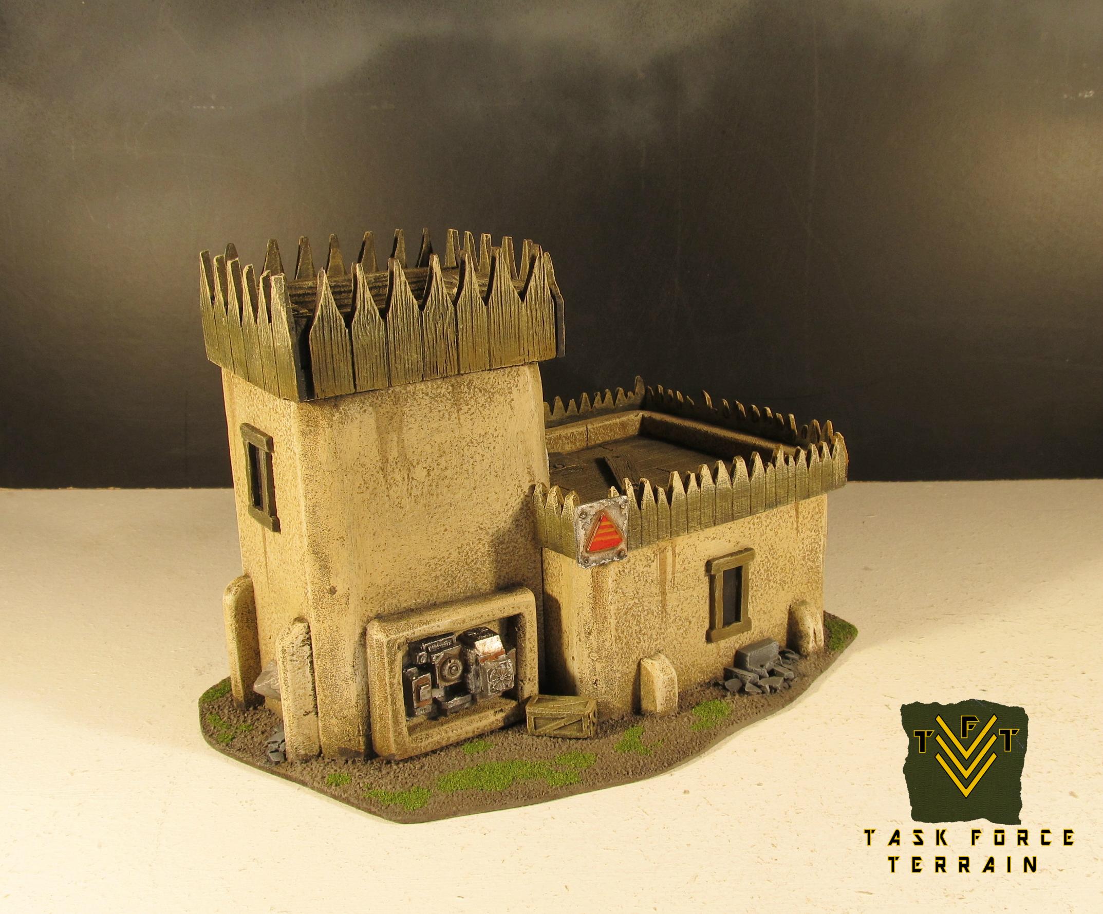 Buildings, Orks, Terrain, Warhammer 40,000