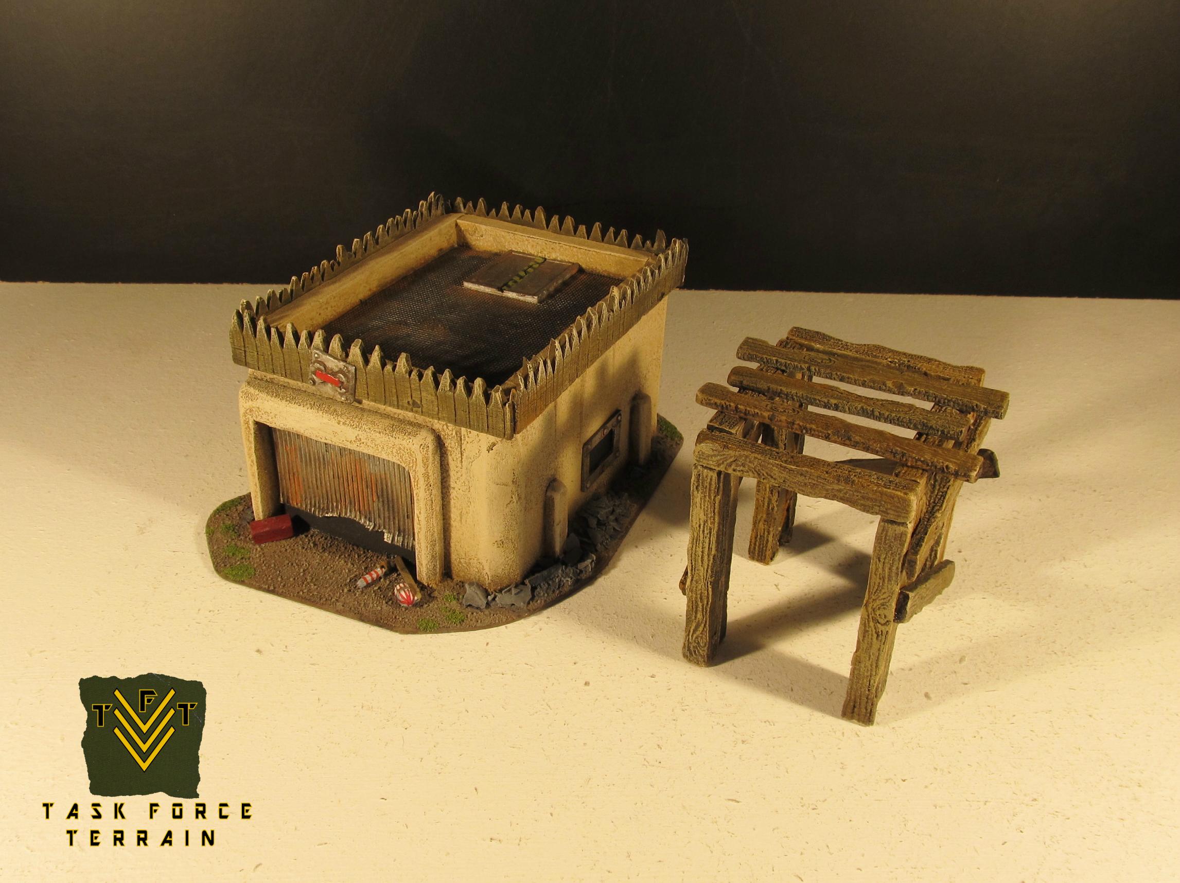 Buildings, Orks, Terrain, Warhammer 40,000
