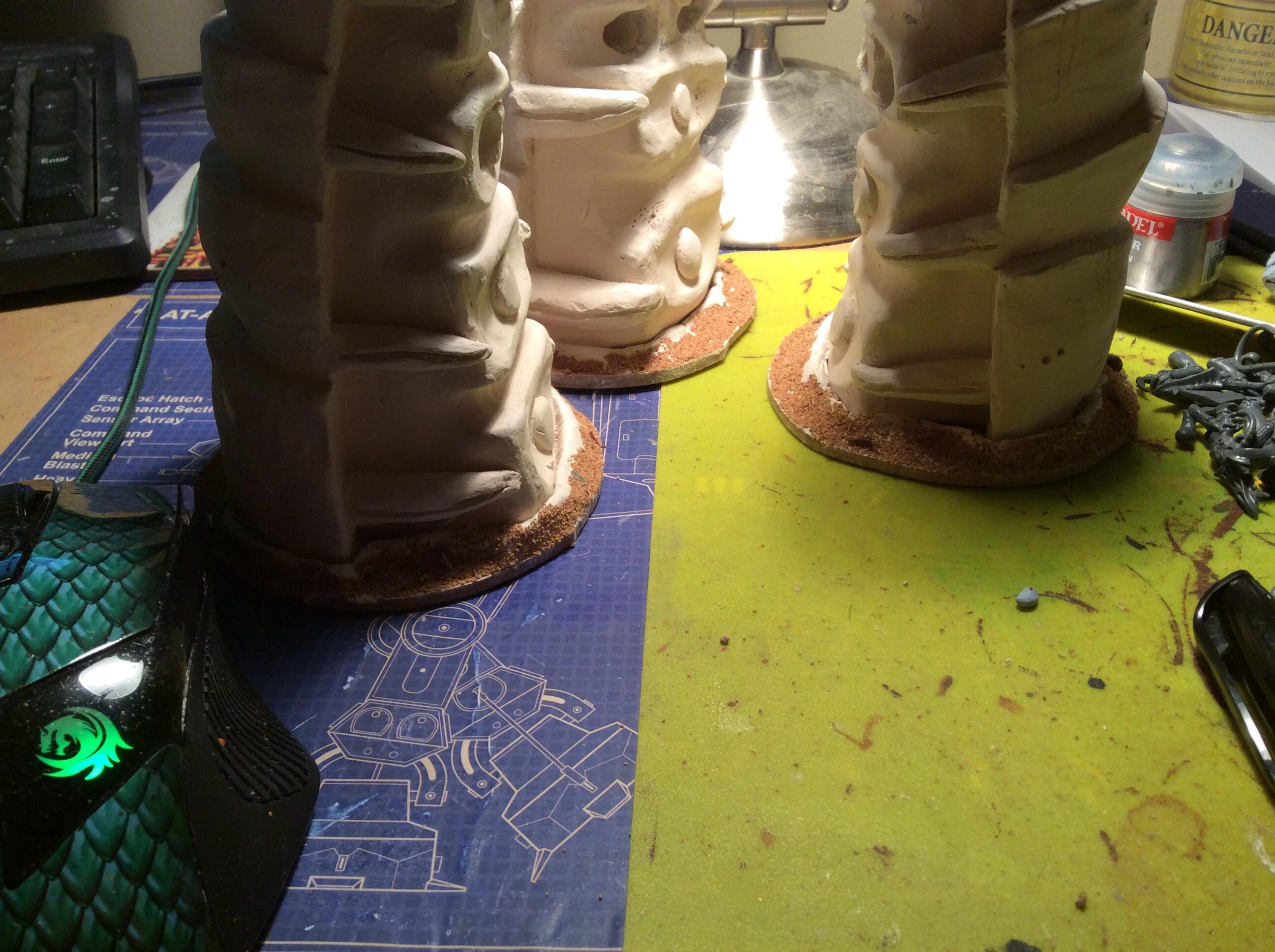 Landing Pad, Skyshield, Terrain, Tyranids