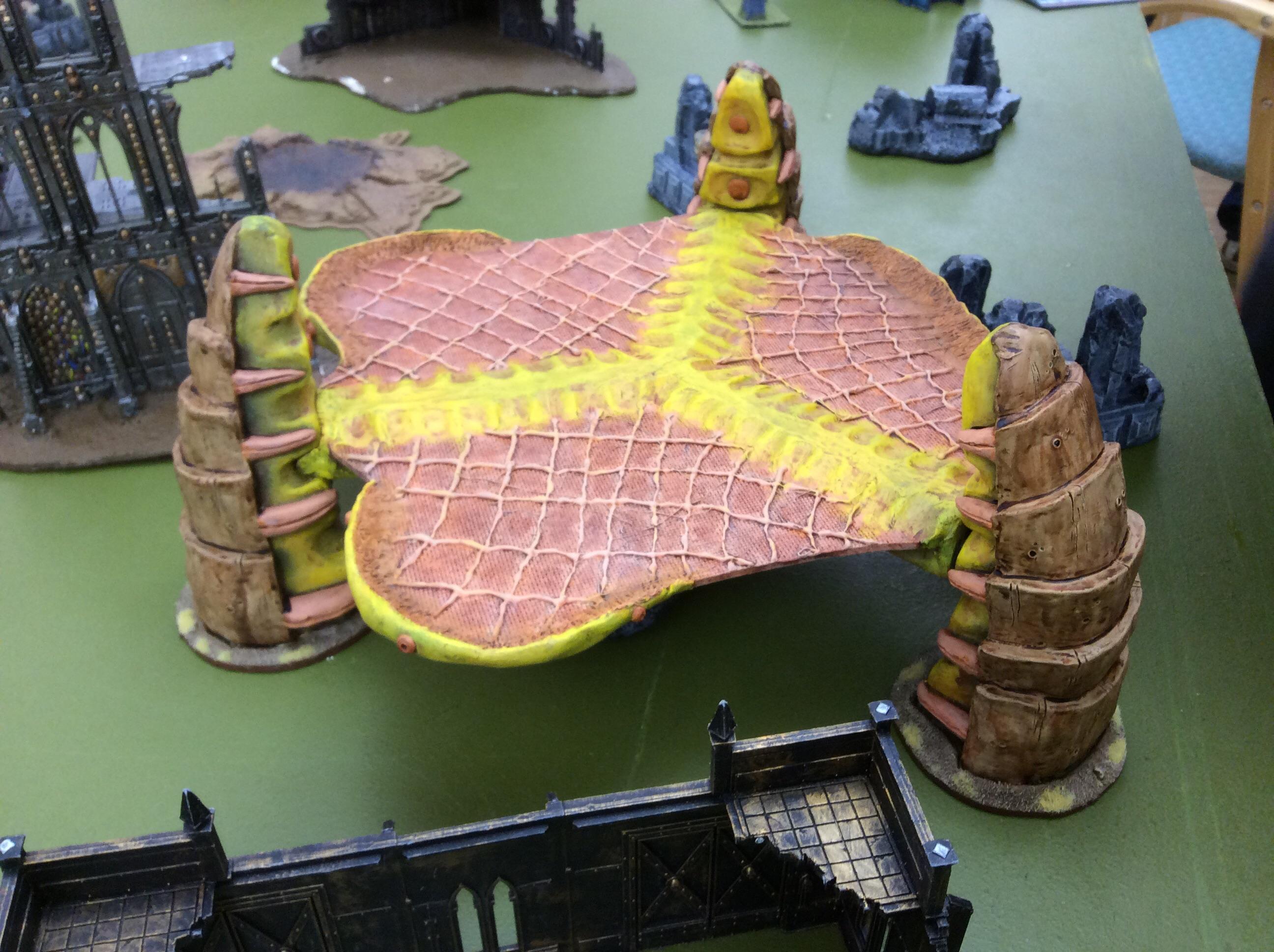 Landing Pad, Skyshield, Terrain, Tyranids