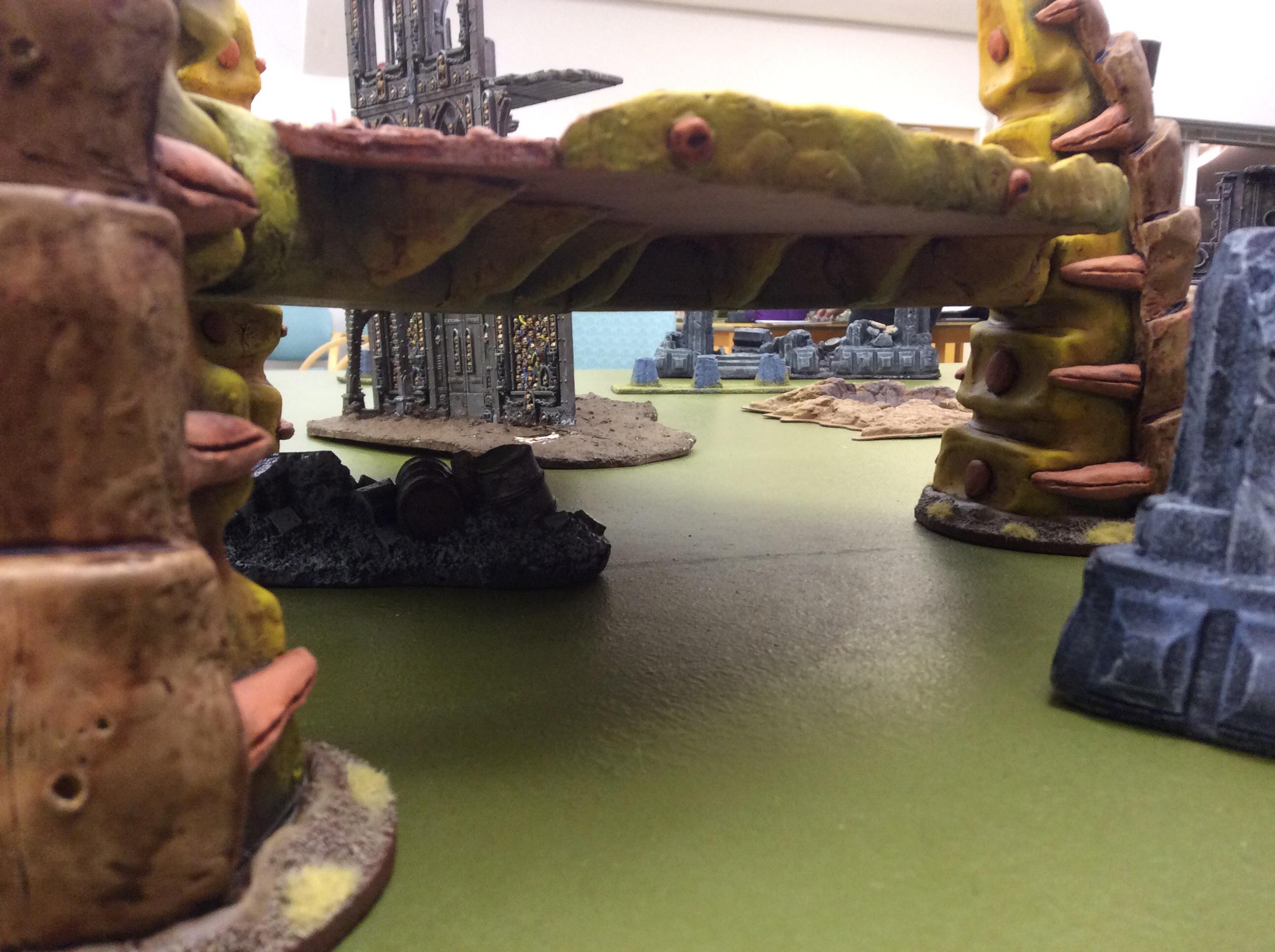 Landing Pad, Skyshield, Terrain, Tyranids