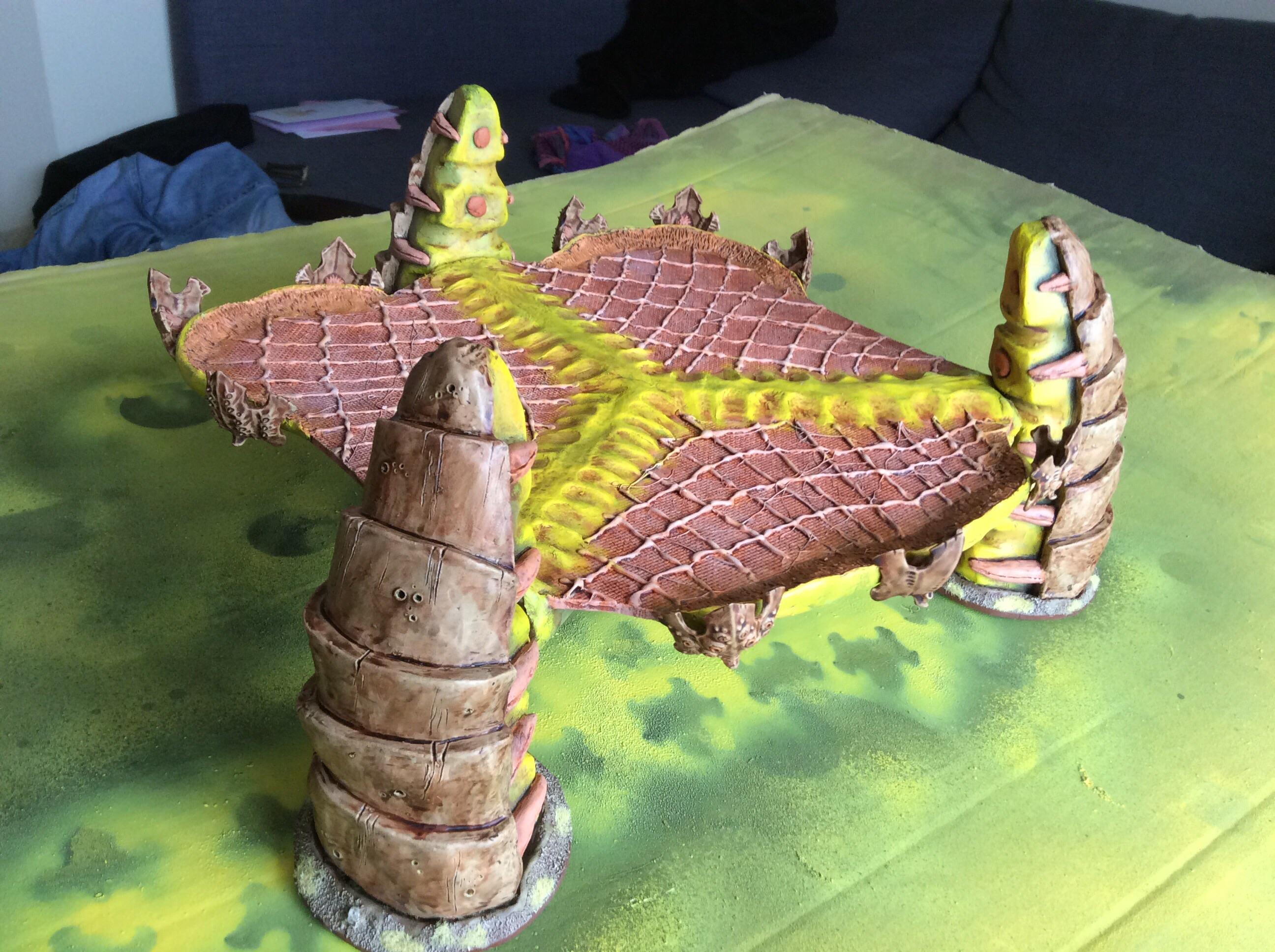 Landing Pad, Skyshield, Terrain, Tyranids