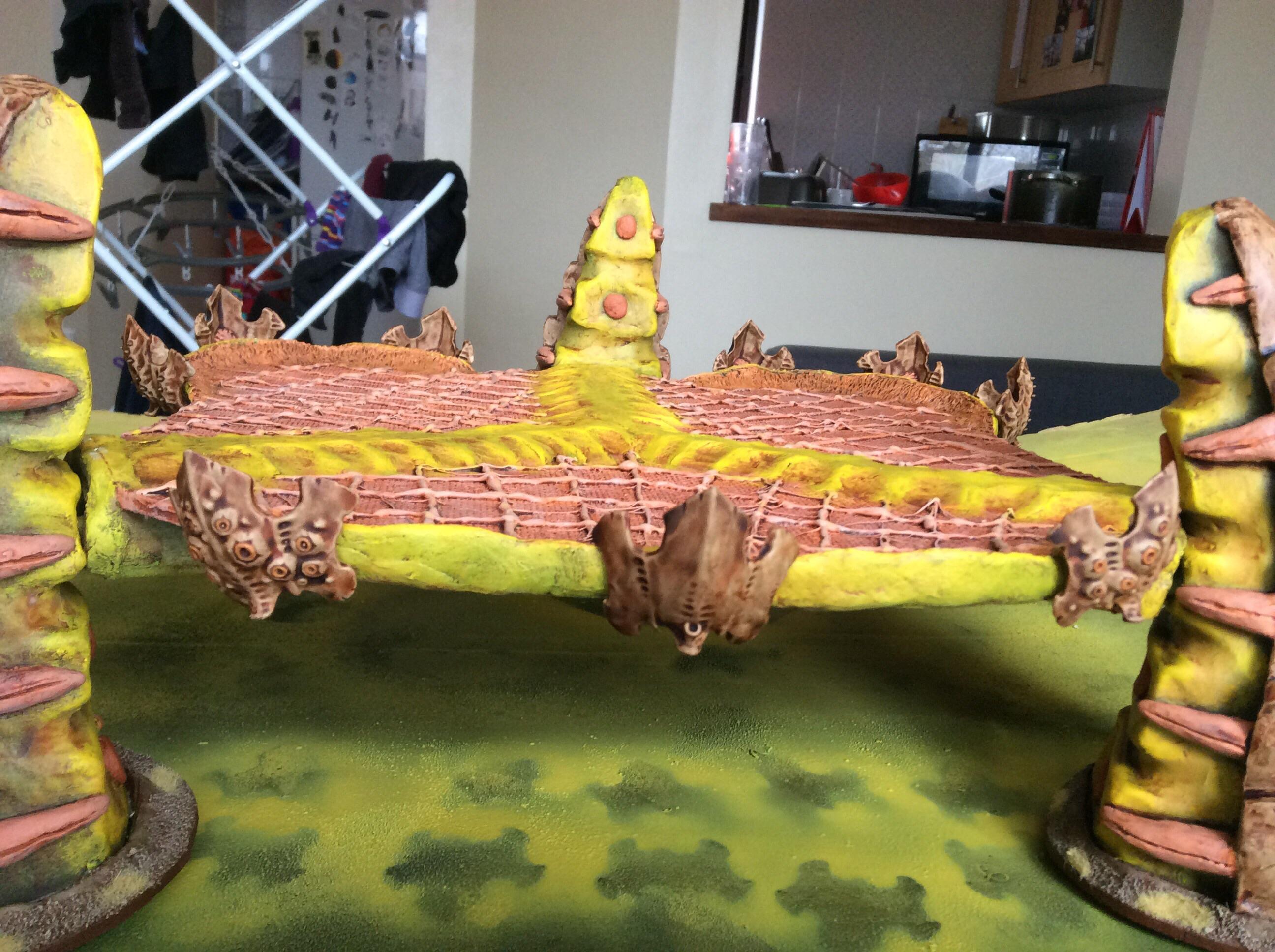 Landing Pad, Skyshield, Terrain, Tyranids