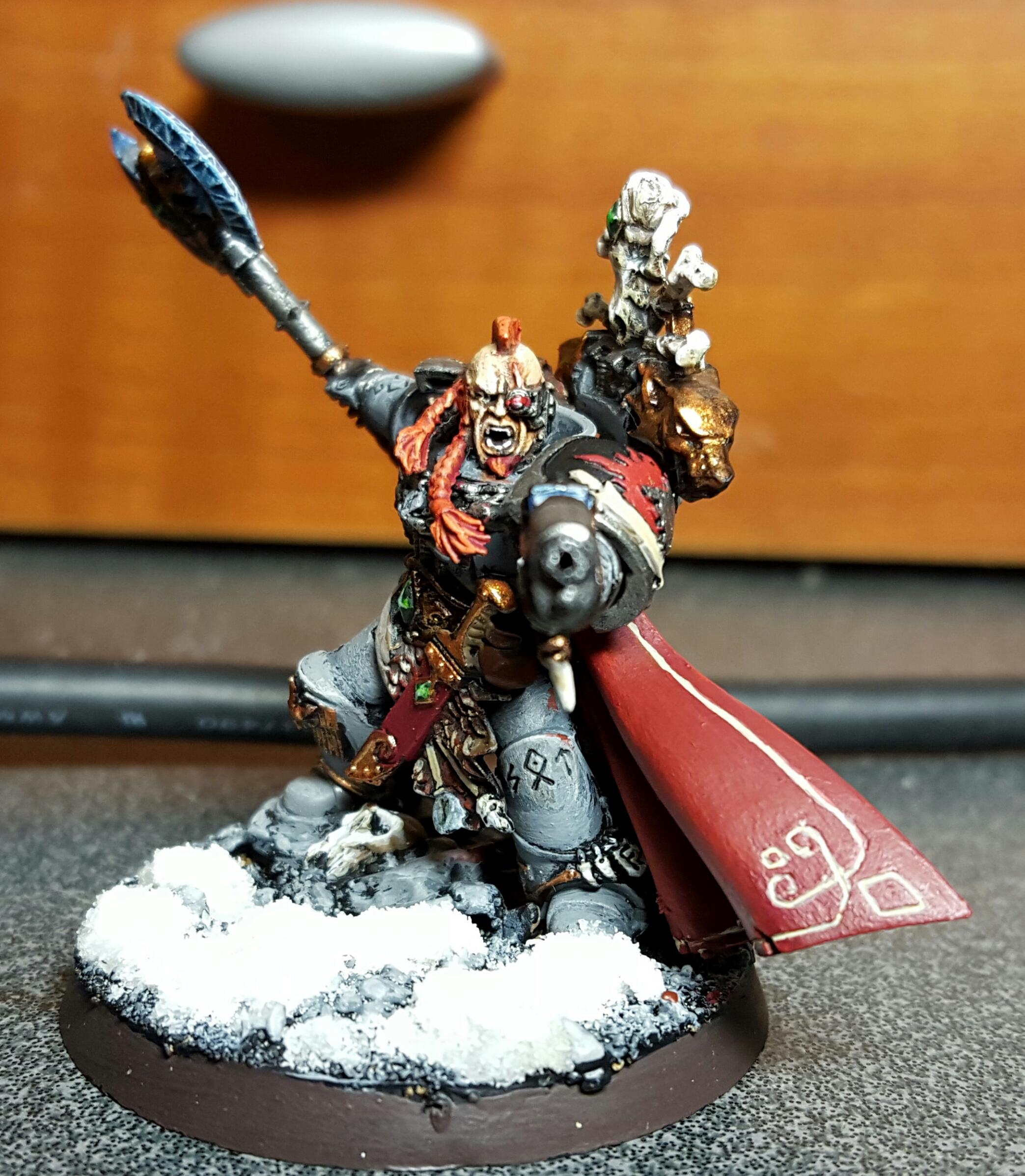 Conversion, Frost Axe, Krom, Plasma Pistol, Space Wolves, Wolf Lord