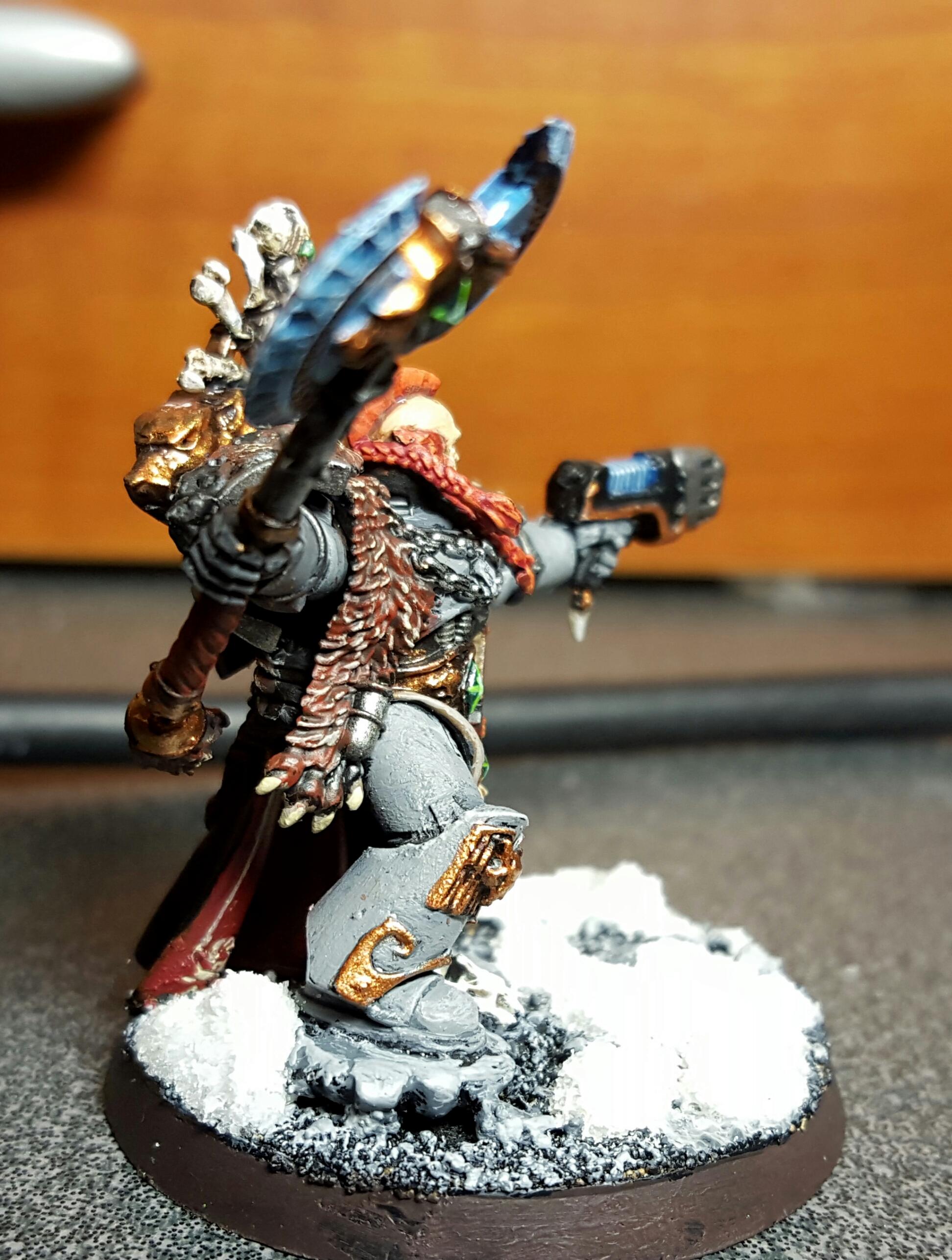 Conversion, Frost Axe, Krom, Plasma Pistol, Space Wolves, Wolf Lord