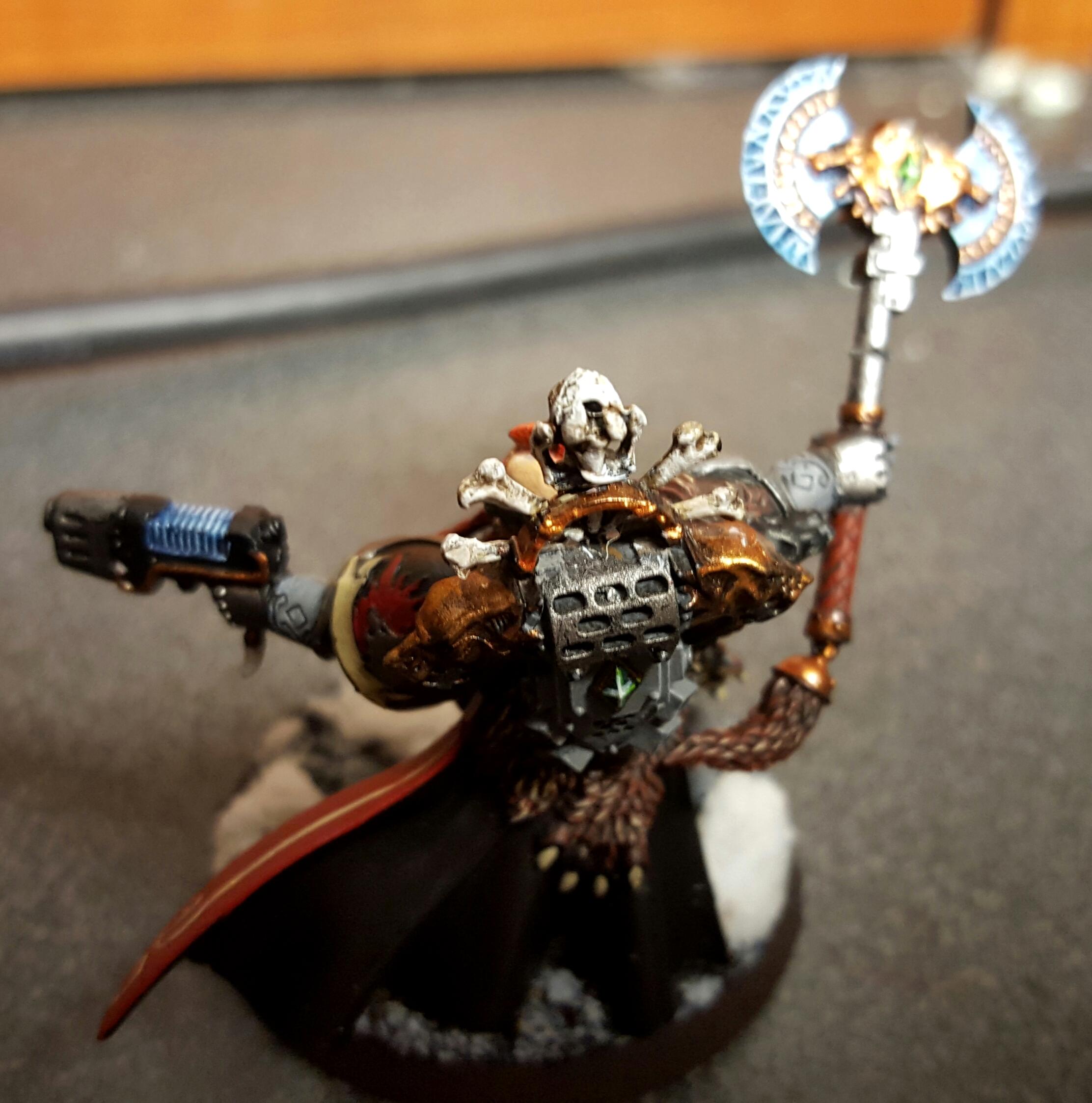 Conversion, Frost Axe, Krom, Plasma Pistol, Space Wolves, Wolf Lord