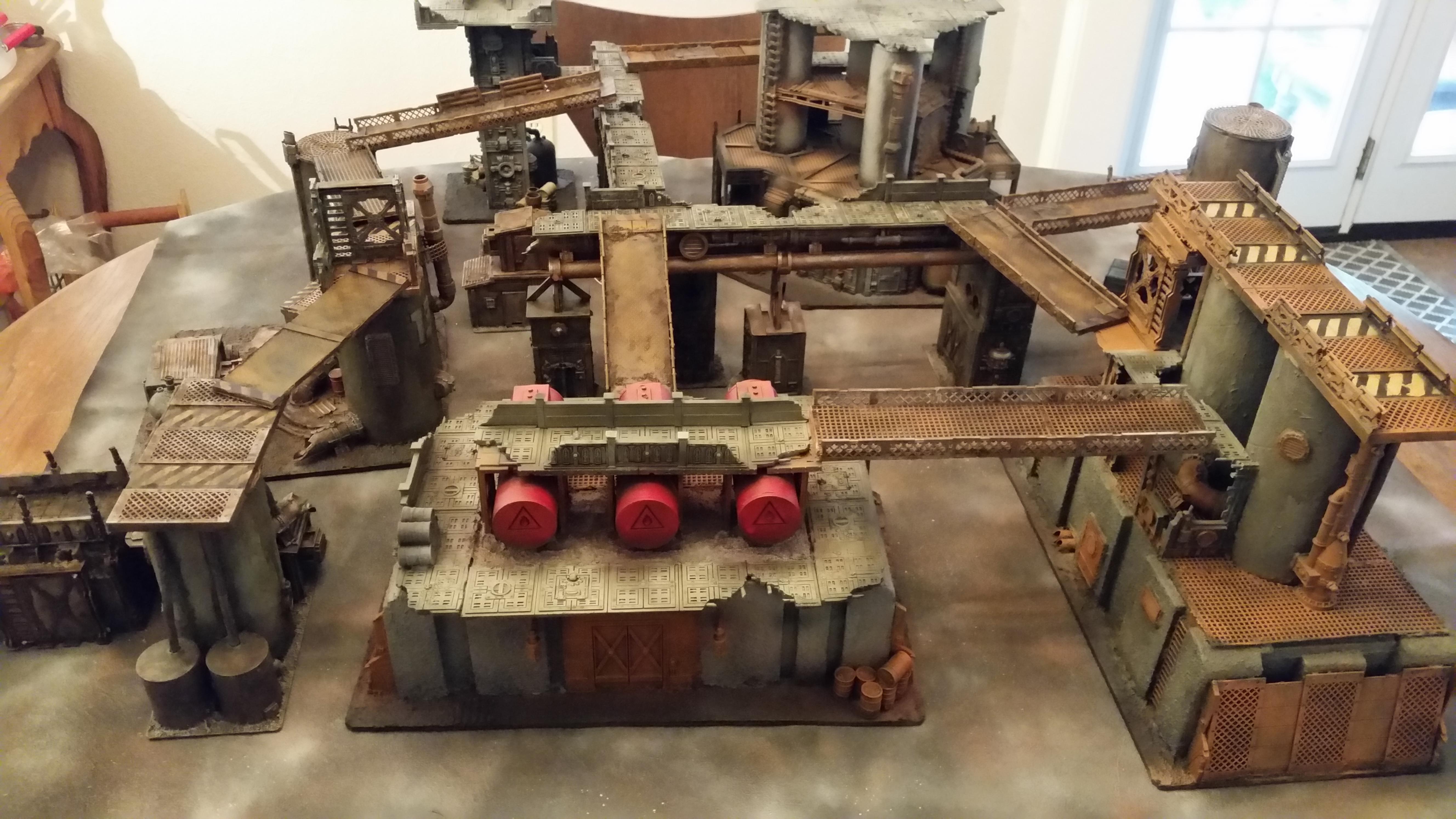 Game Table, Hive City, Industrial, Necromunda, Terrain