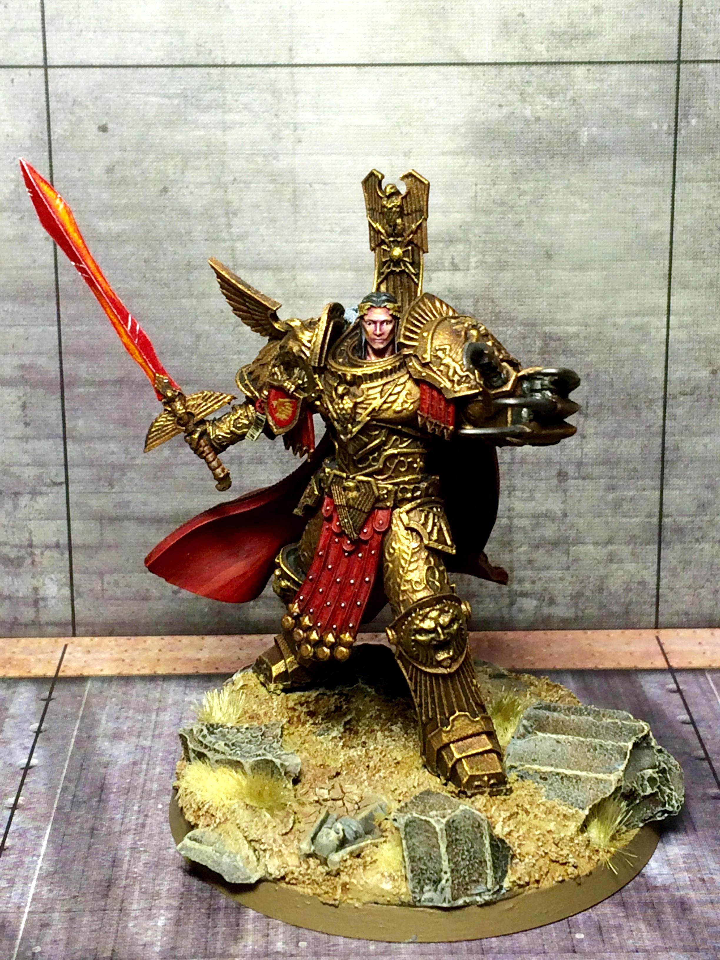 40k Emperor Miniature, Emperor, Kabuki Celestial Knight, The Emperor Of Mankind